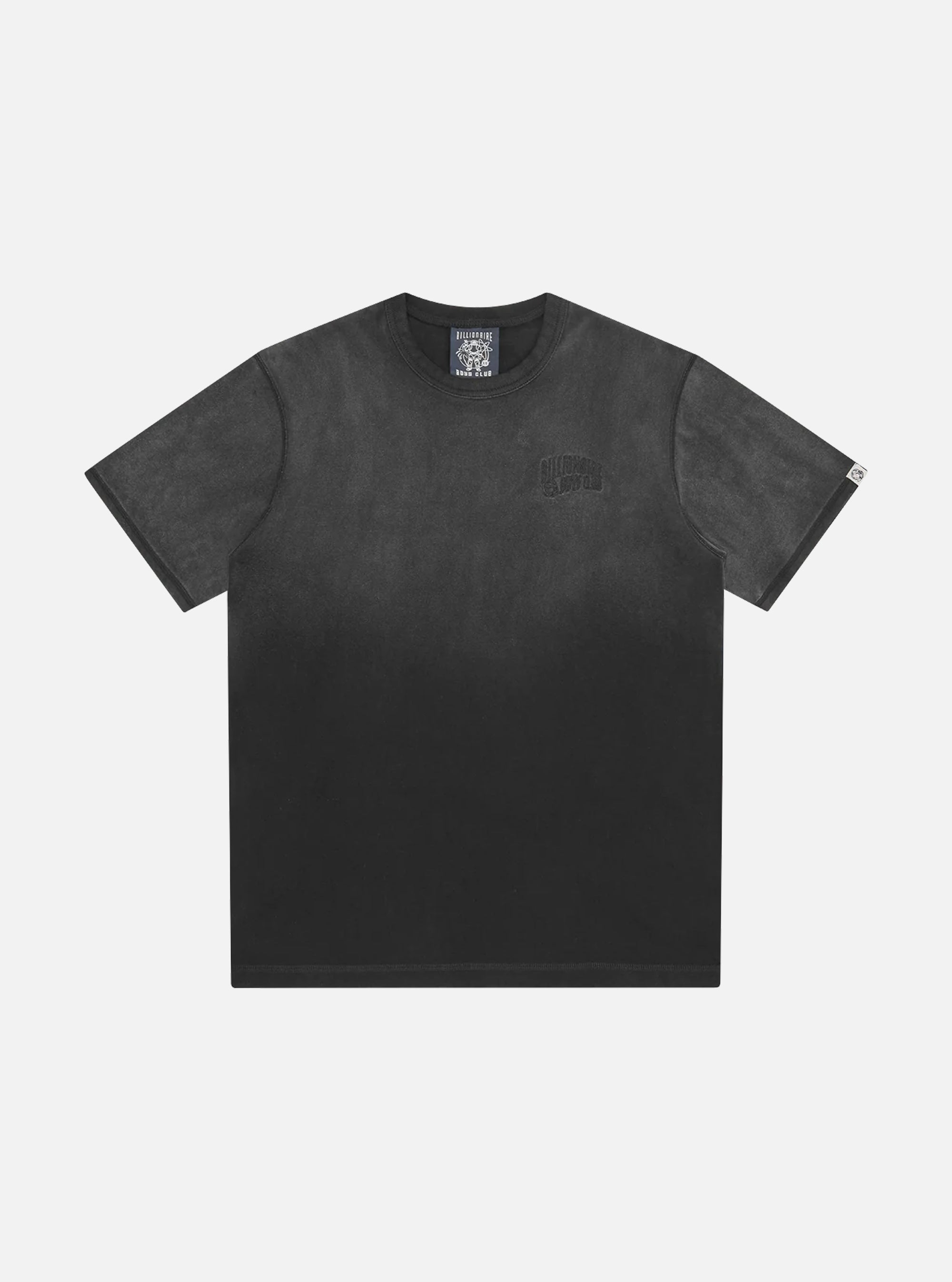 Camiseta Negra con Logo Bordado de Billionaire Boys Club