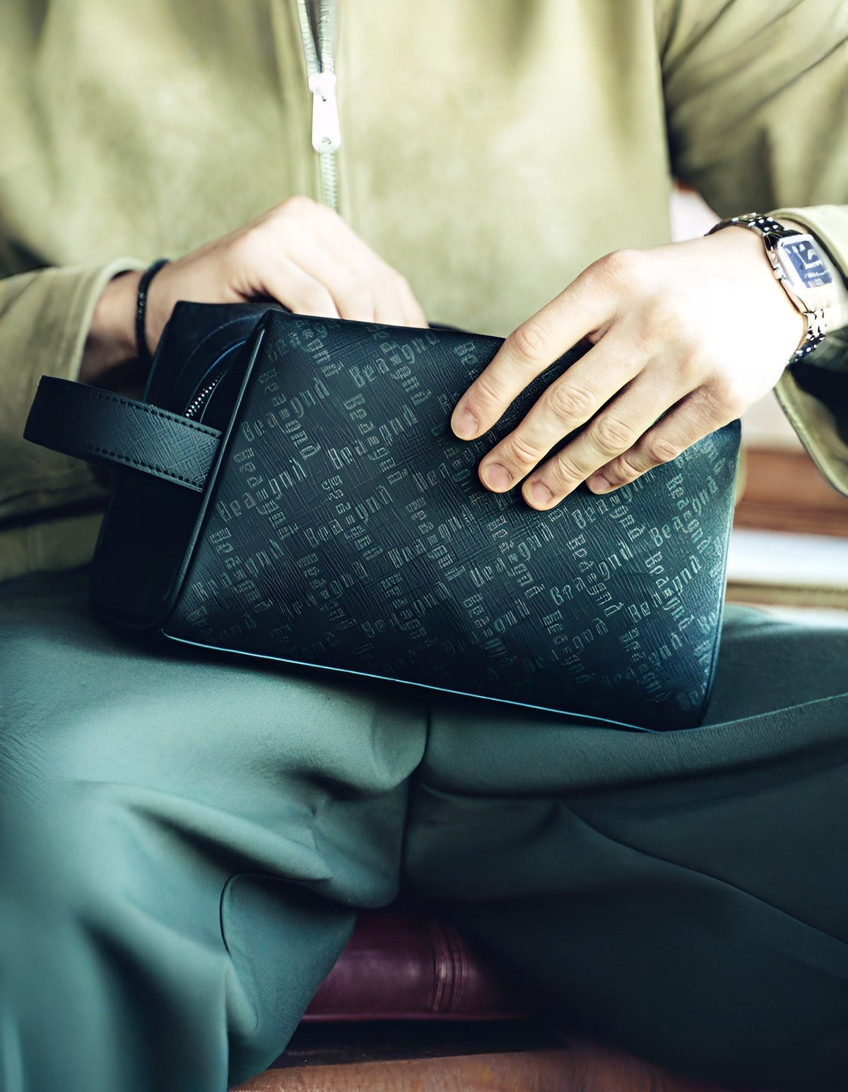 Neceser Monogram Negro De Bealgnd