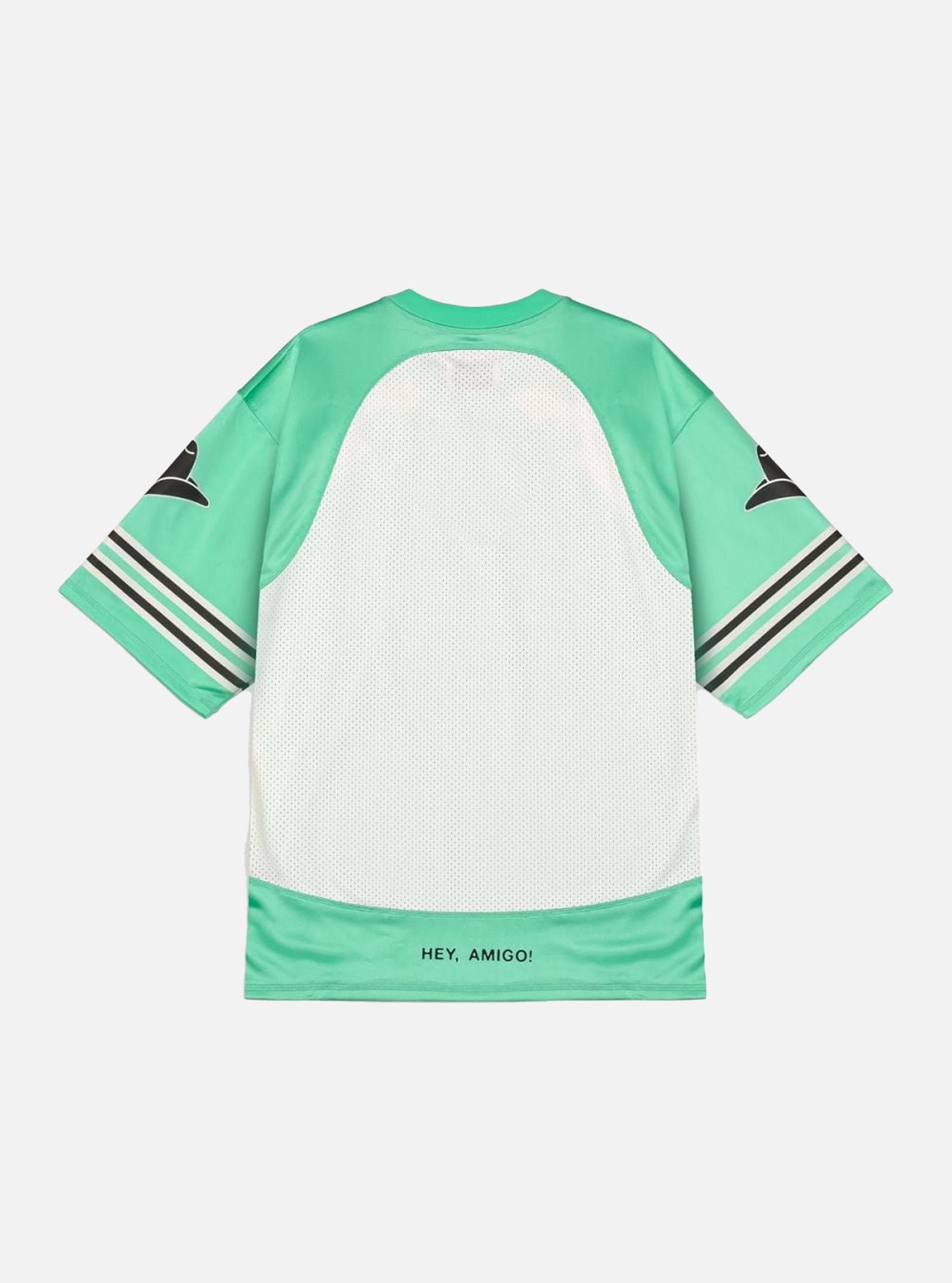 Camiseta de Football Grimey Lone Hand Mesh Green