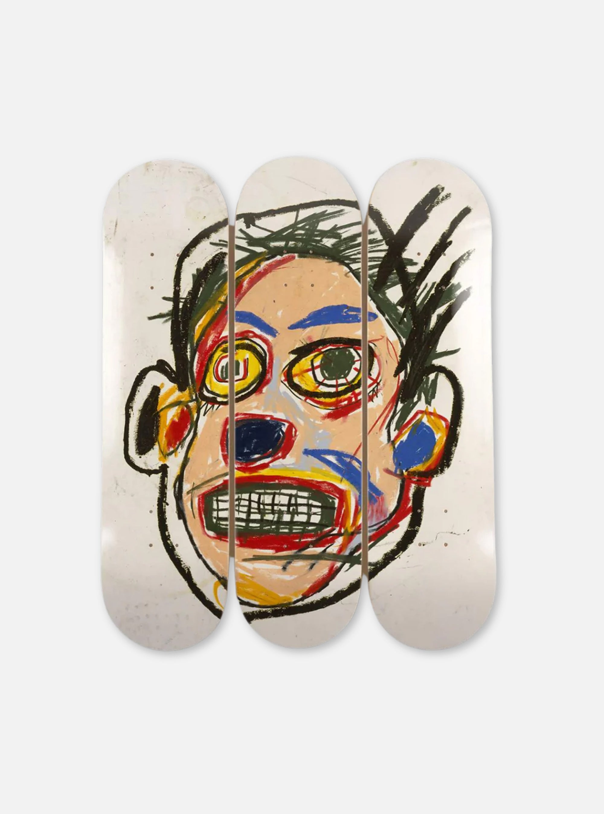 Theskateroom Untitled (Face) 1982 de Jean Michel Basquiat