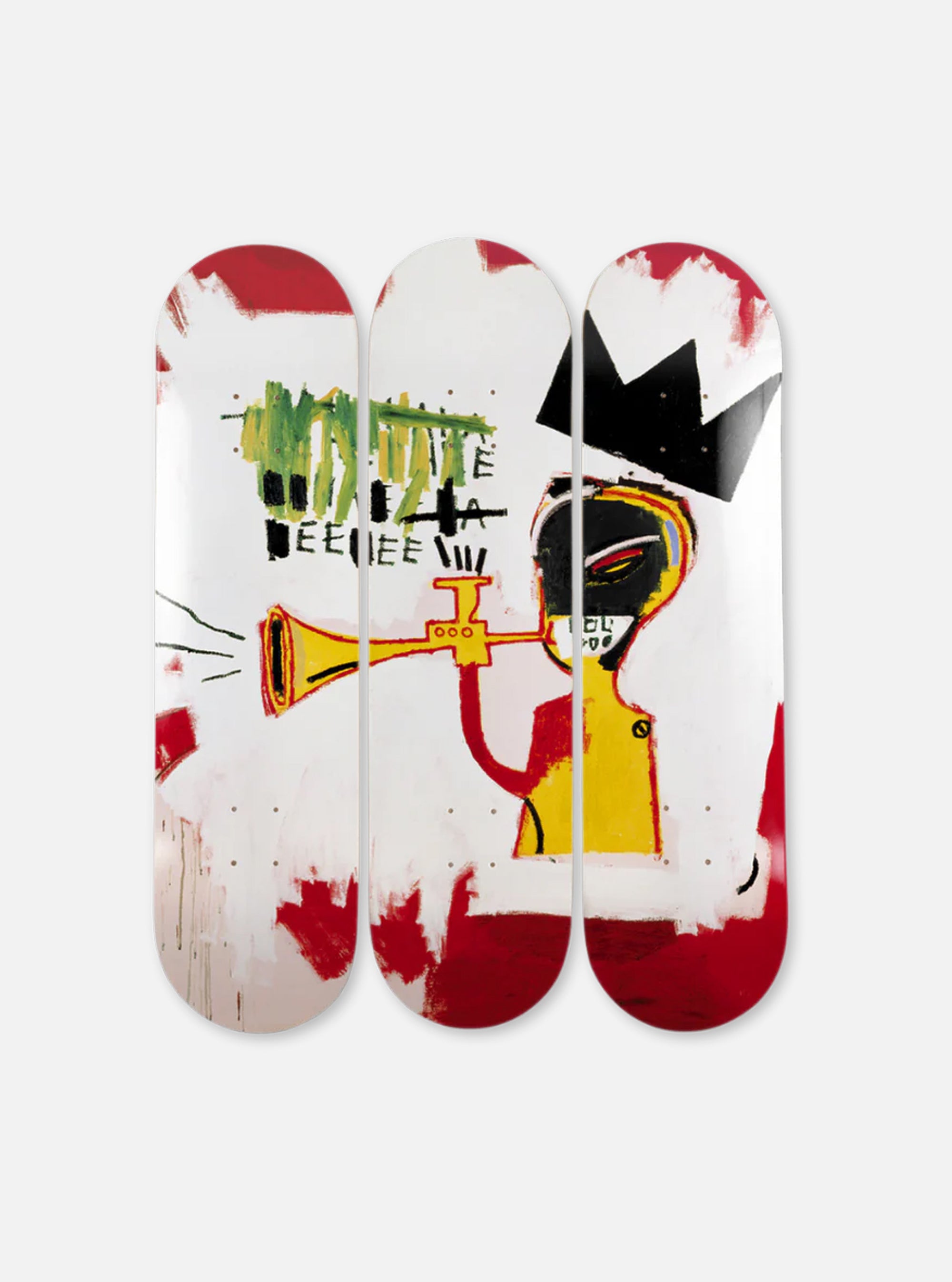 Theskateroom Trumpet de Jean Michel Basquiat