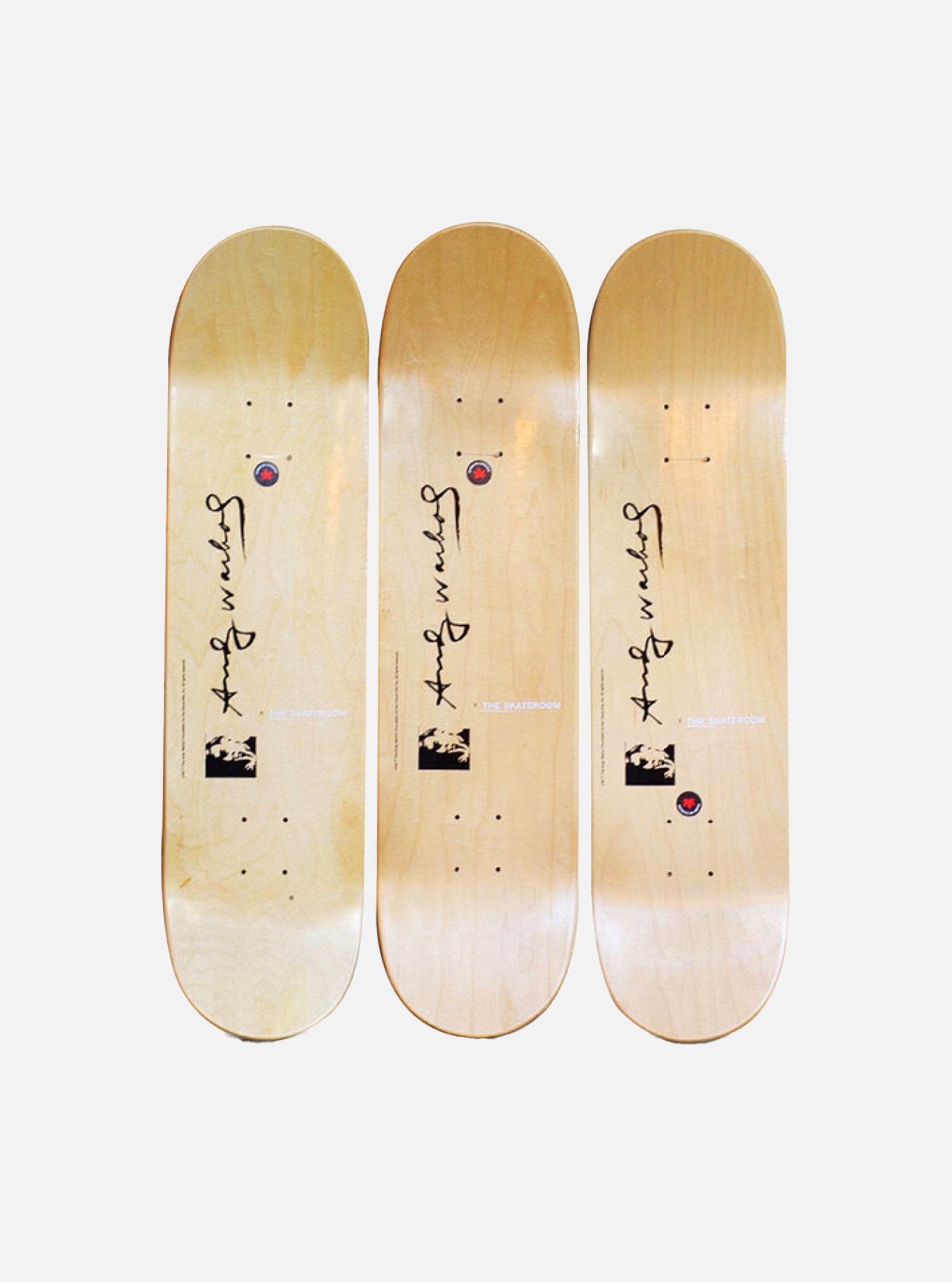 Theskateroom Cow (Pink & Yellow) Triptych, 1966 de Andy Warhol