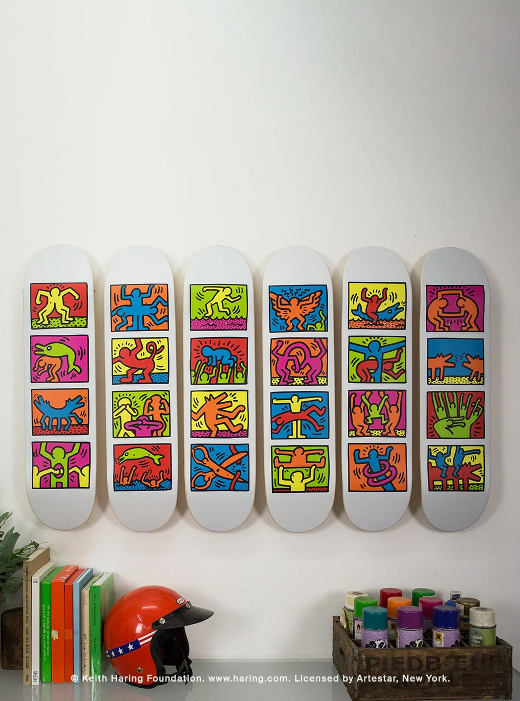 Theskateroom Retrospect 1939 de Keith Haring