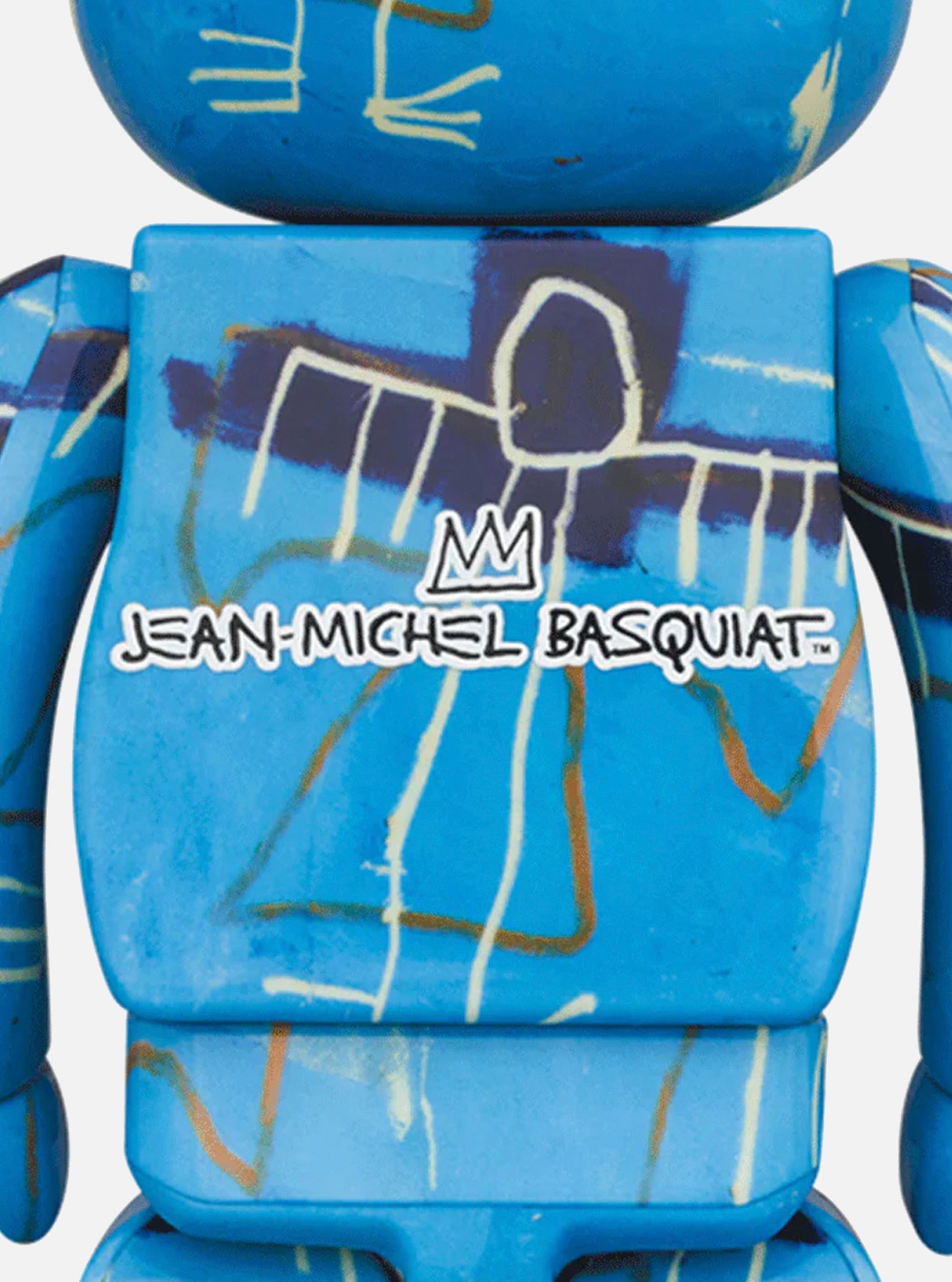 Bearbrick de Medicom Toy 400% 100% Jean Michel Basquiat #9