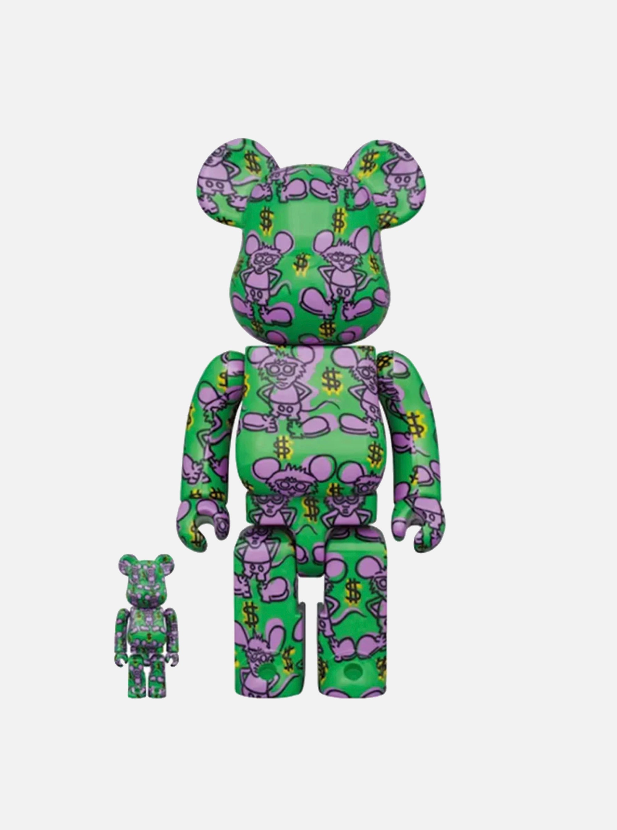 Bearbrick de Medicom Toy 400% 100% Keith Haring #11