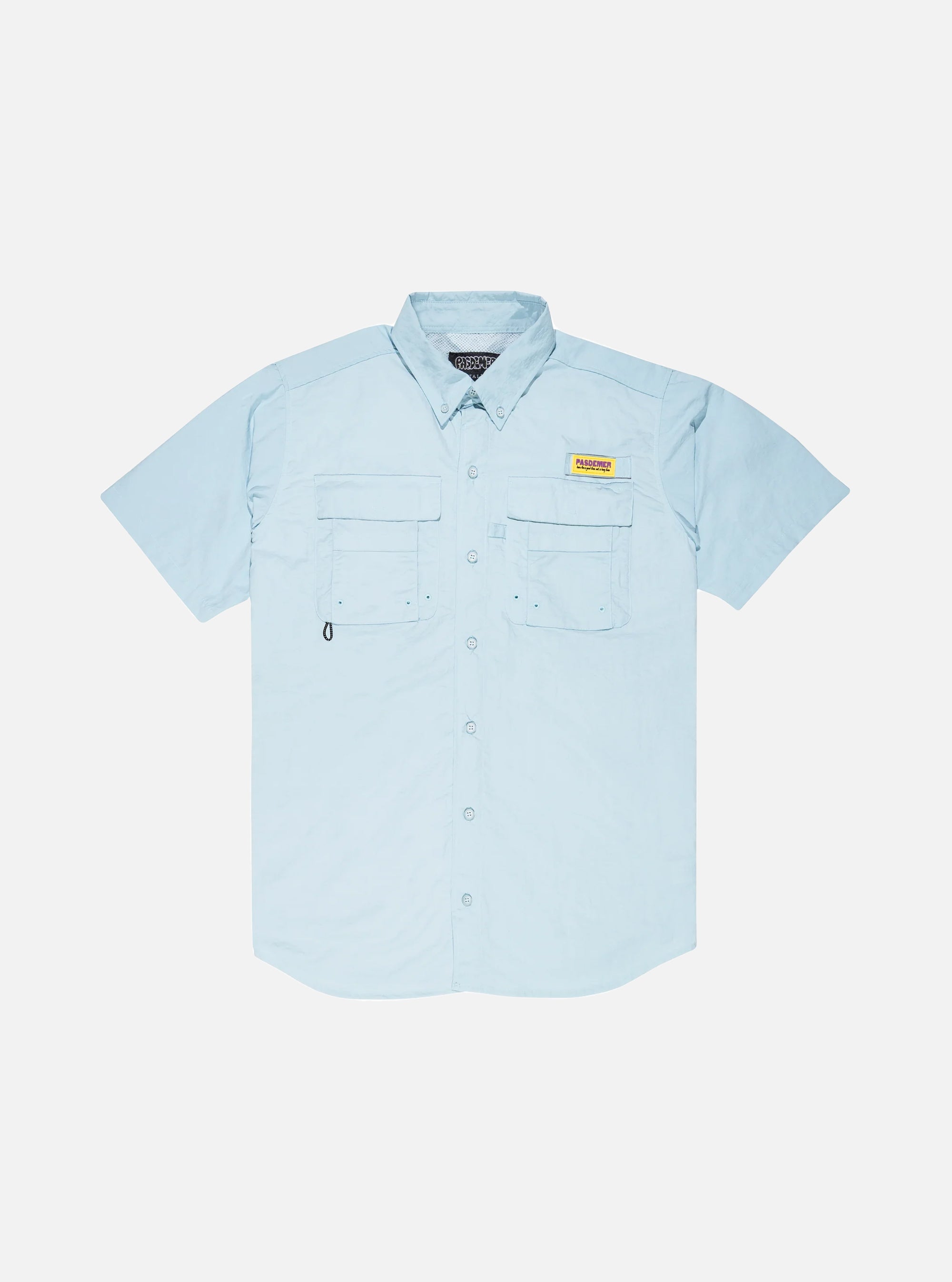 Camisa Not Long Time de Pasdemer en azul celeste
