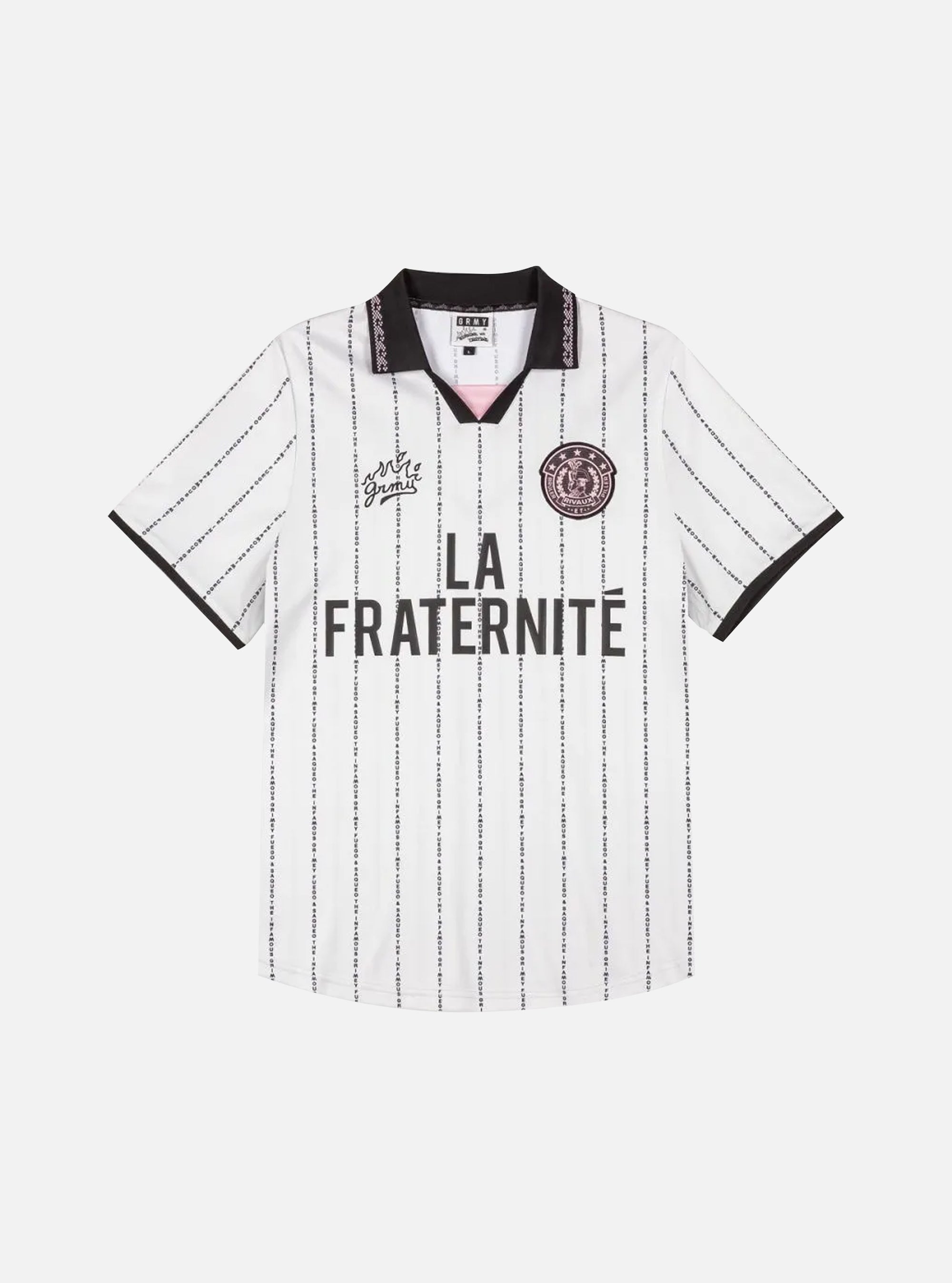 Camiseta de Fútbol Grimey La Fraternite Bruler Piller Off White