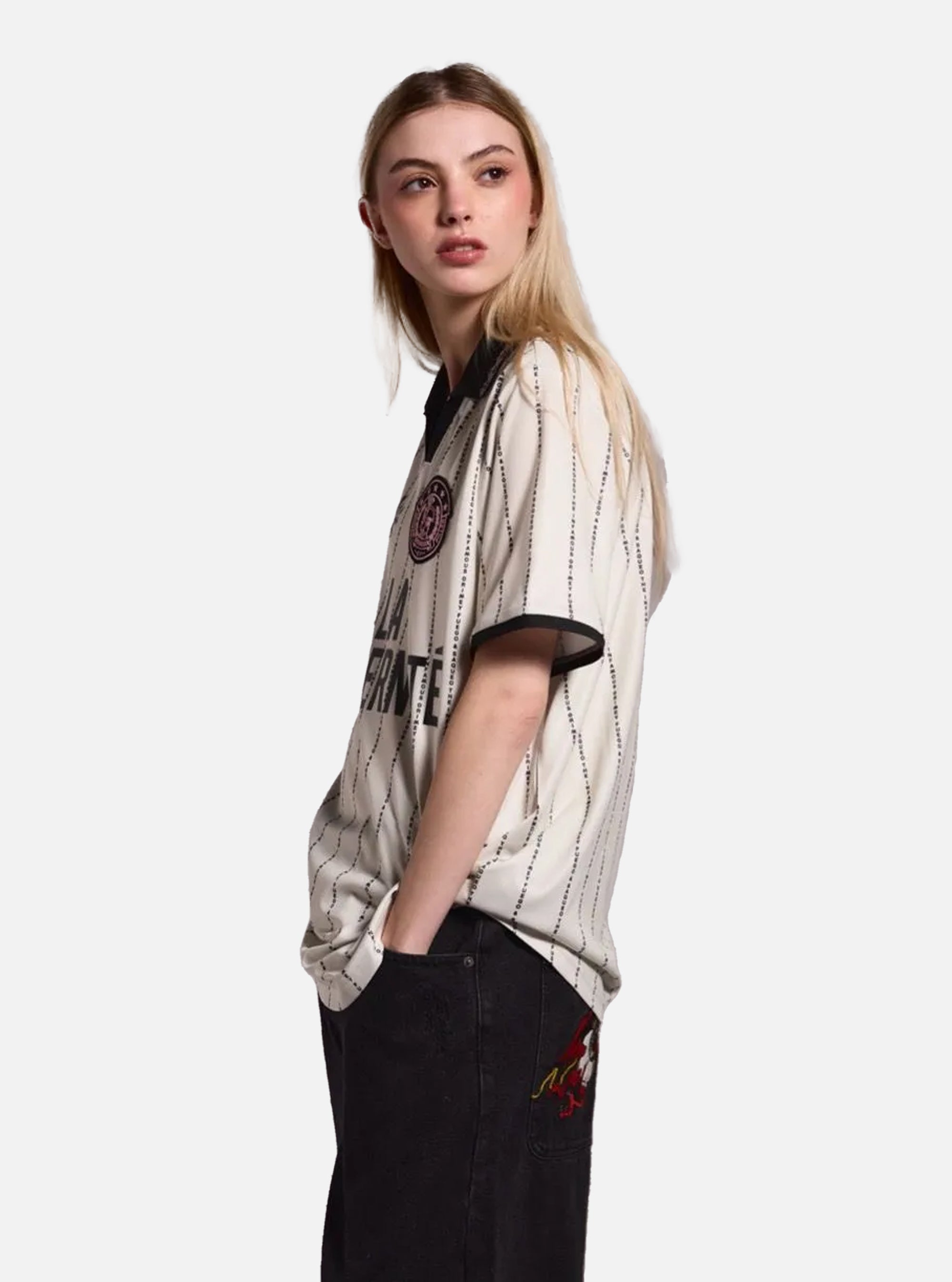 Camiseta de Fútbol Grimey La Fraternite Bruler Piller Off White