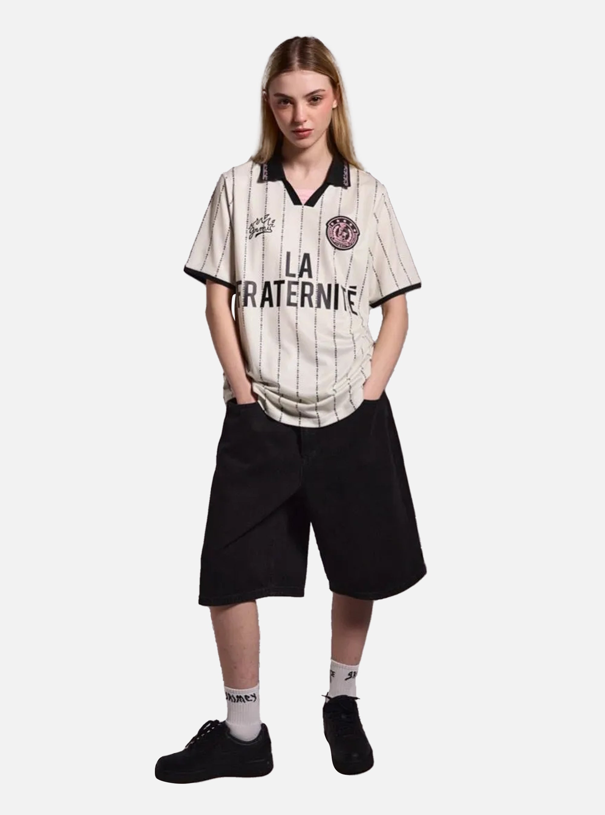Camiseta de Fútbol Grimey La Fraternite Bruler Piller Off White