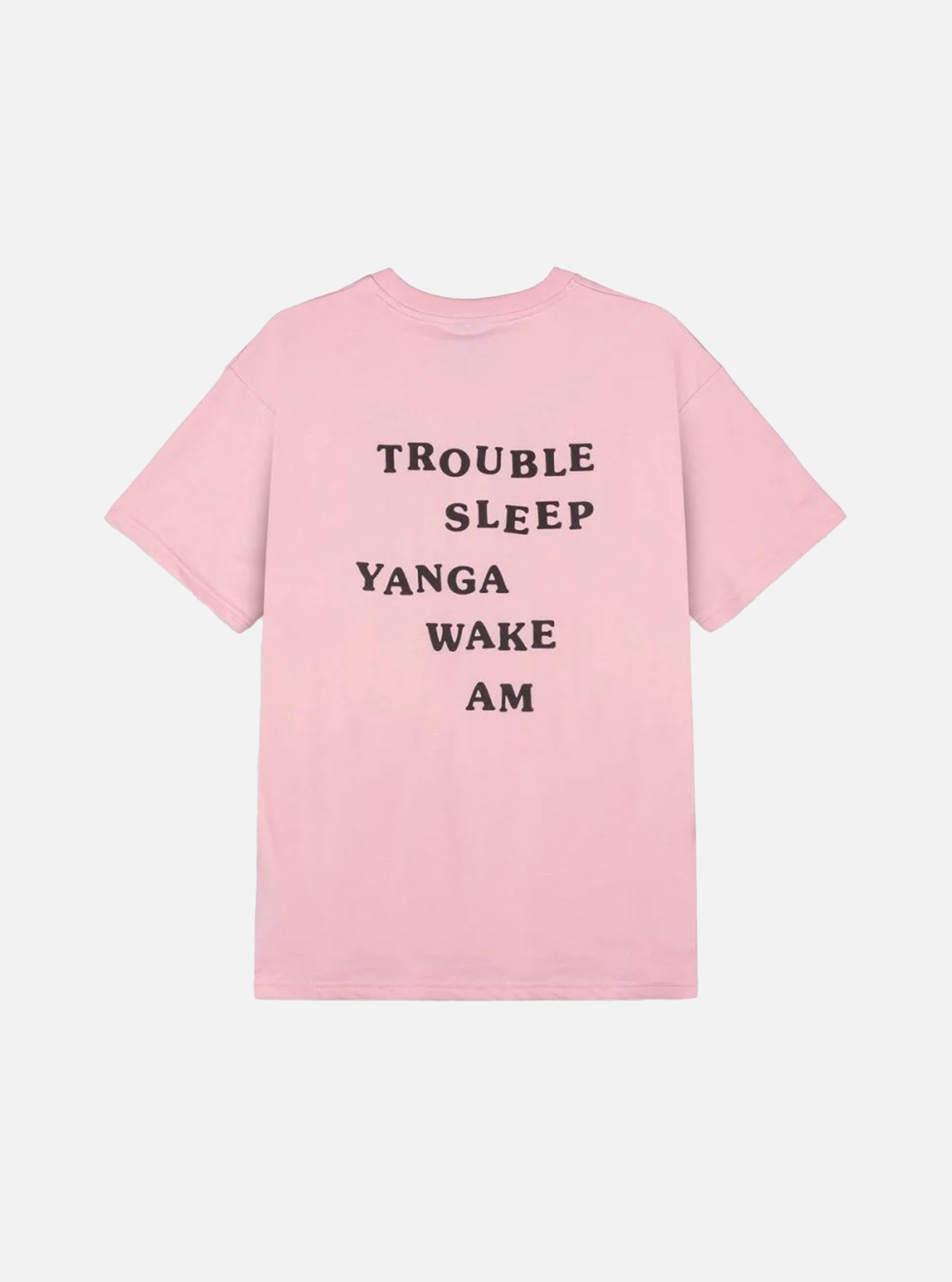 Camiseta Grimey The Trouble Sleep Light Pink