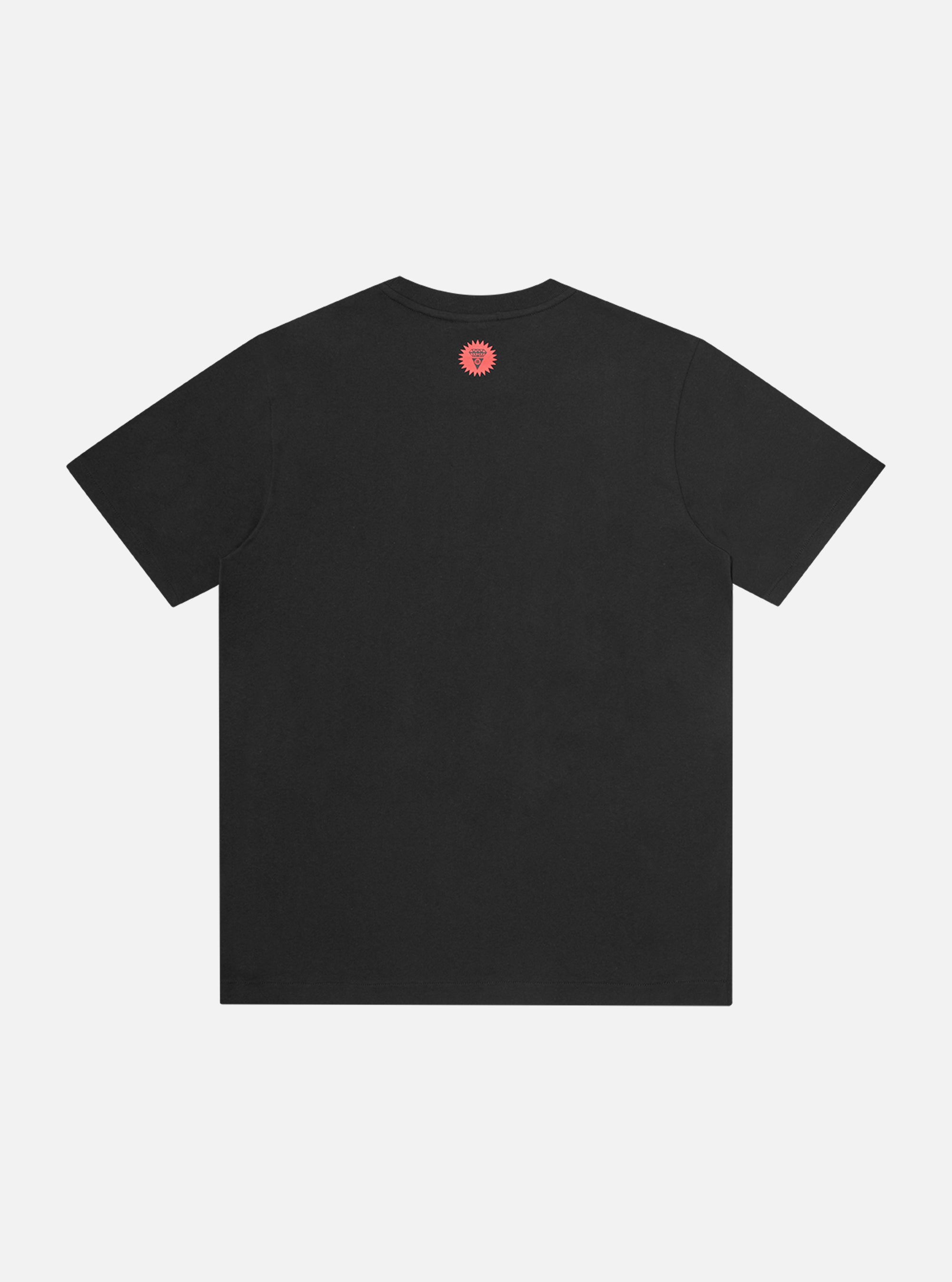 Camiseta de heladería ICECREAM negra