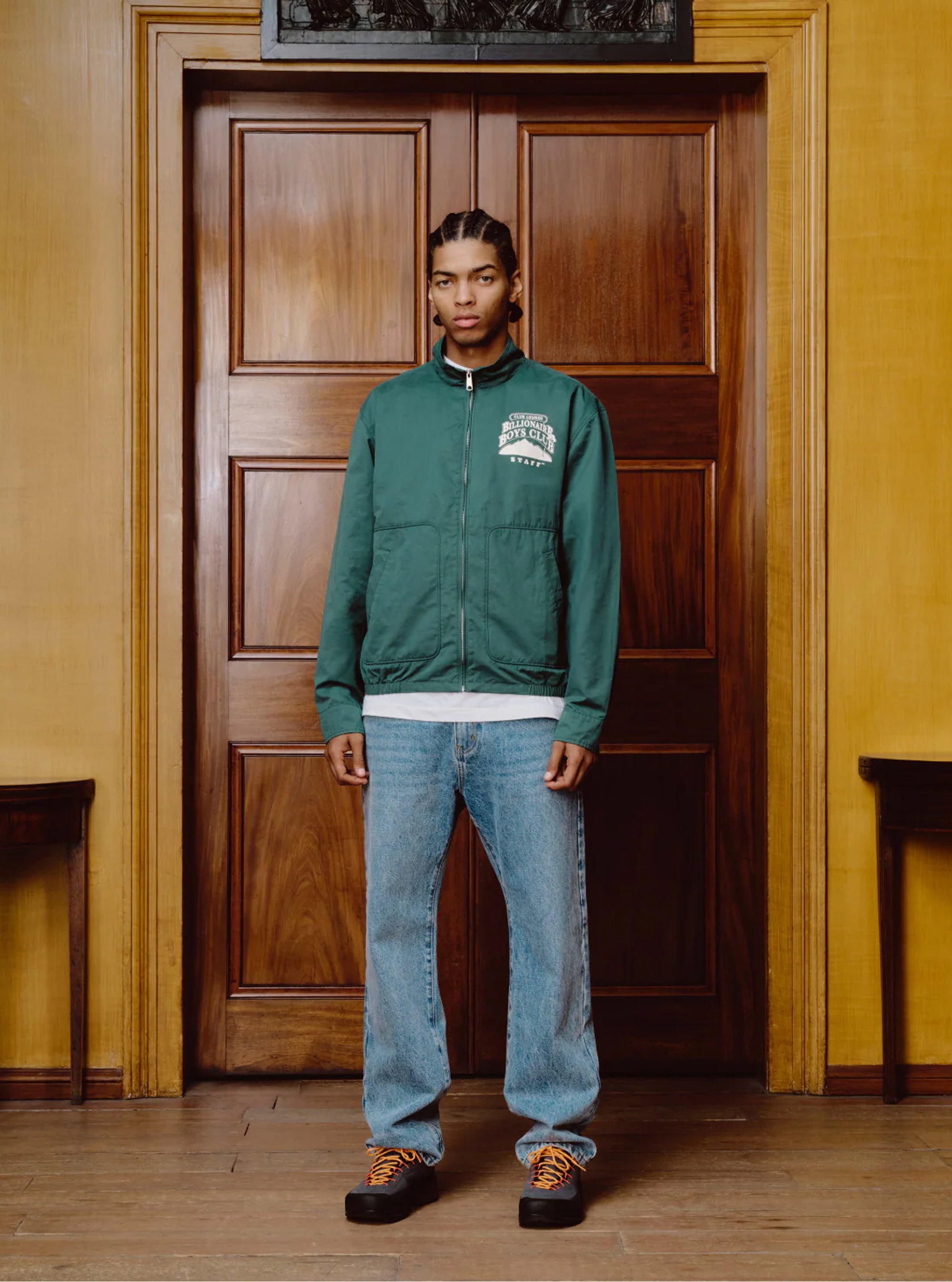 Chaqueta Country Lounge Blouson en Dark Green de Billionaire Boys Club