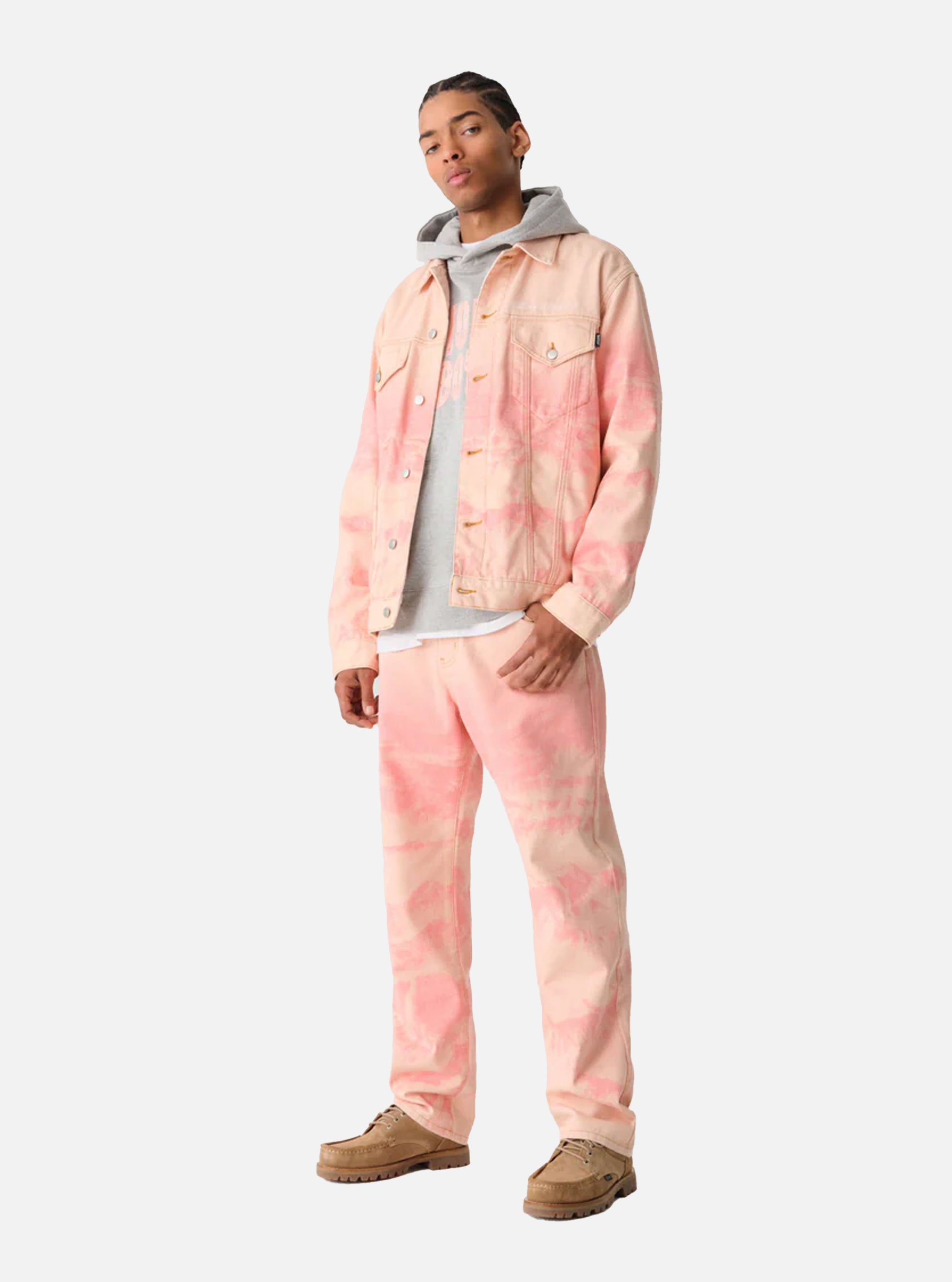 Chaqueta denim Billionaire Boys Club pink