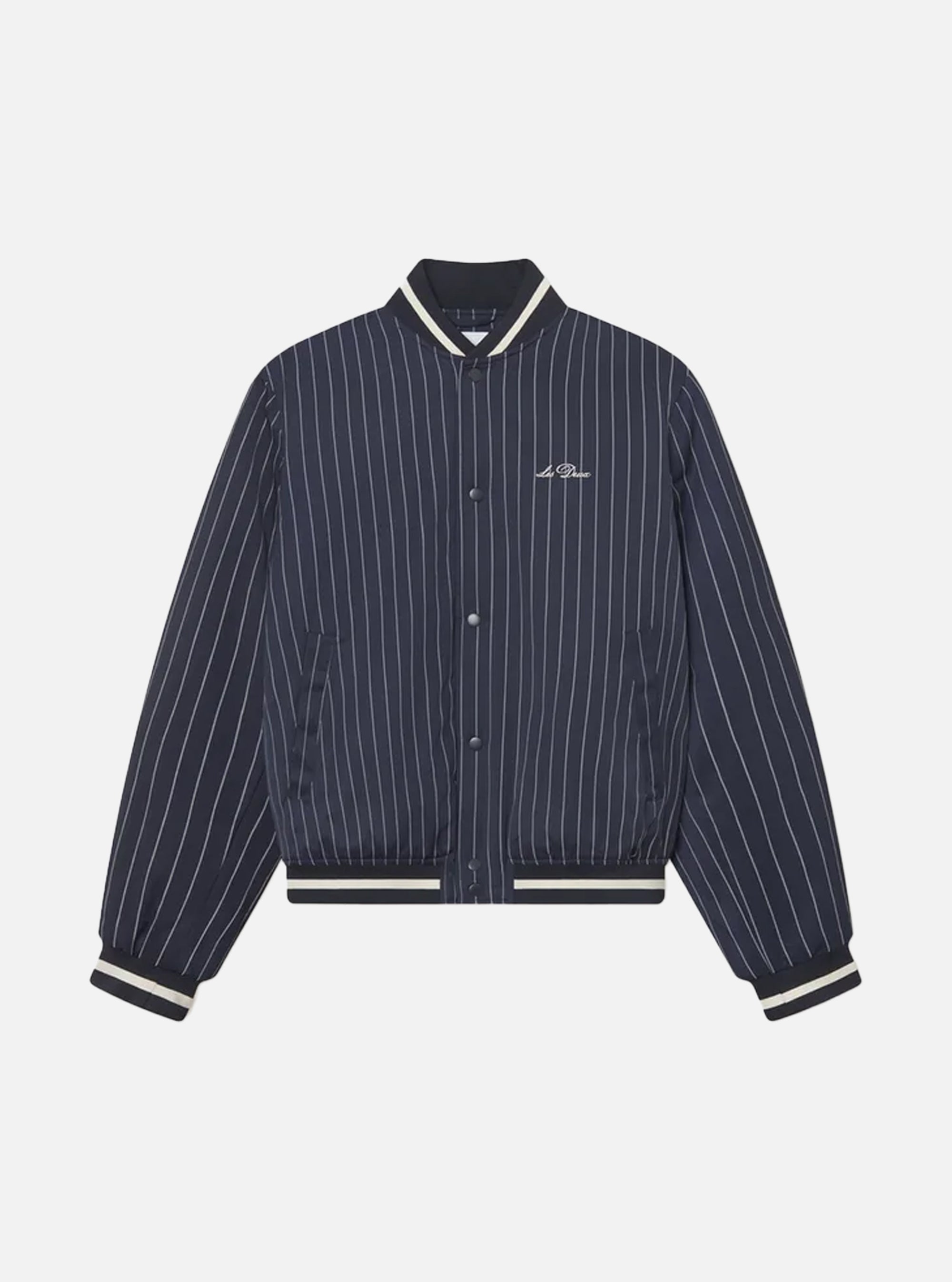 Bomber universitaria Les Deux Tech navy/marfil