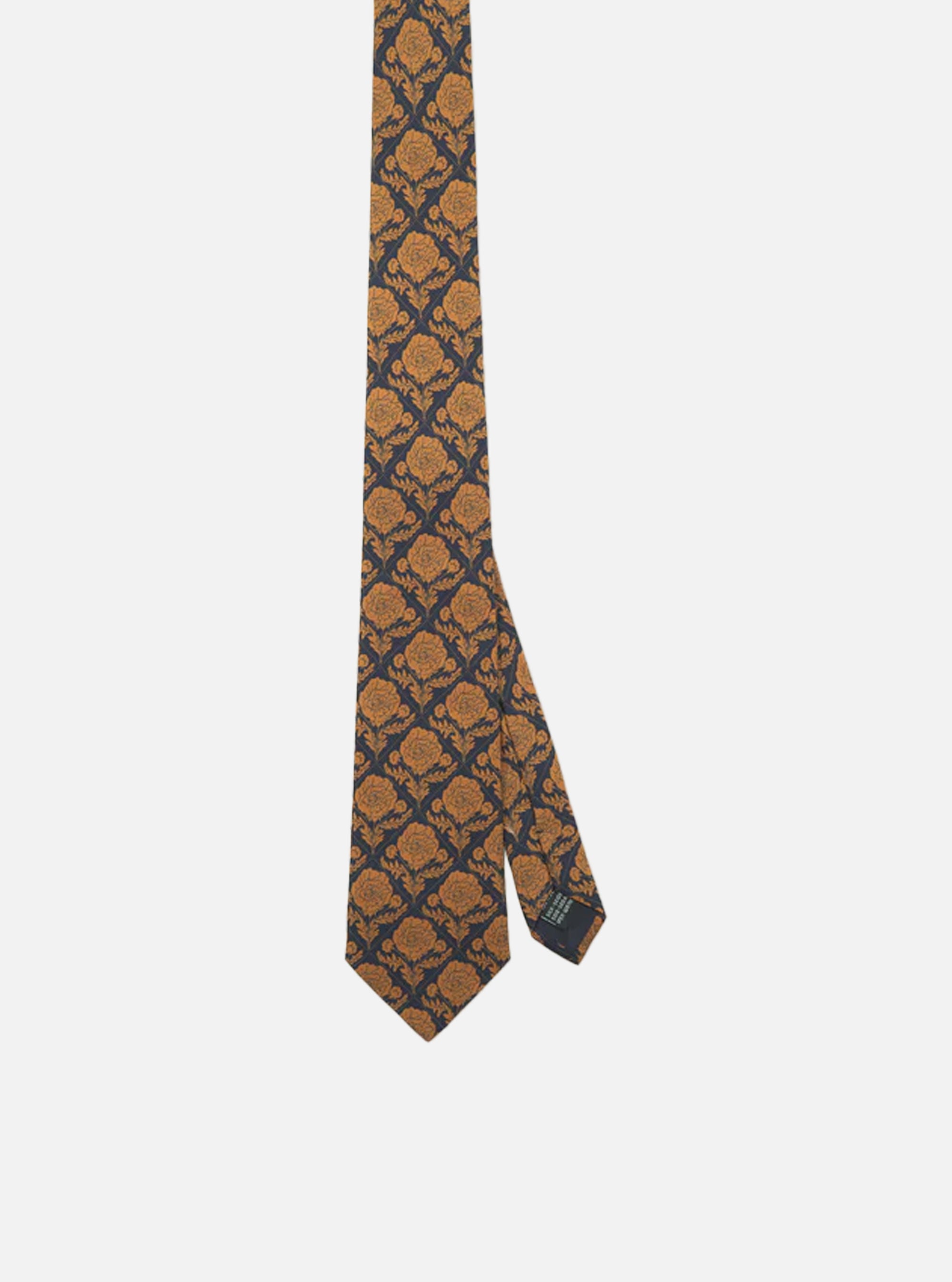 Corbata Les Deux de flores con azulejos