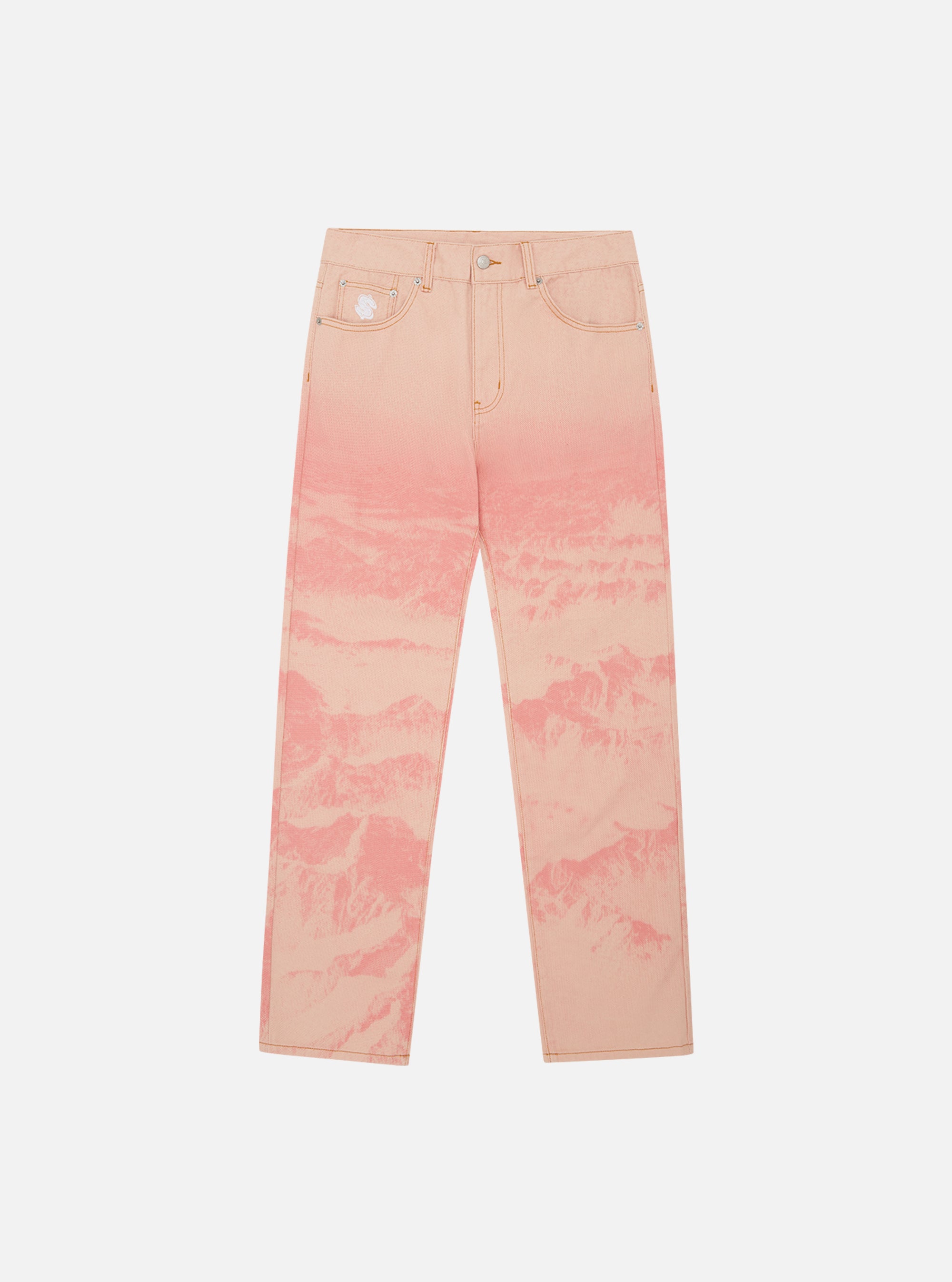 Pantalón denim Billionaire Boys Club pink