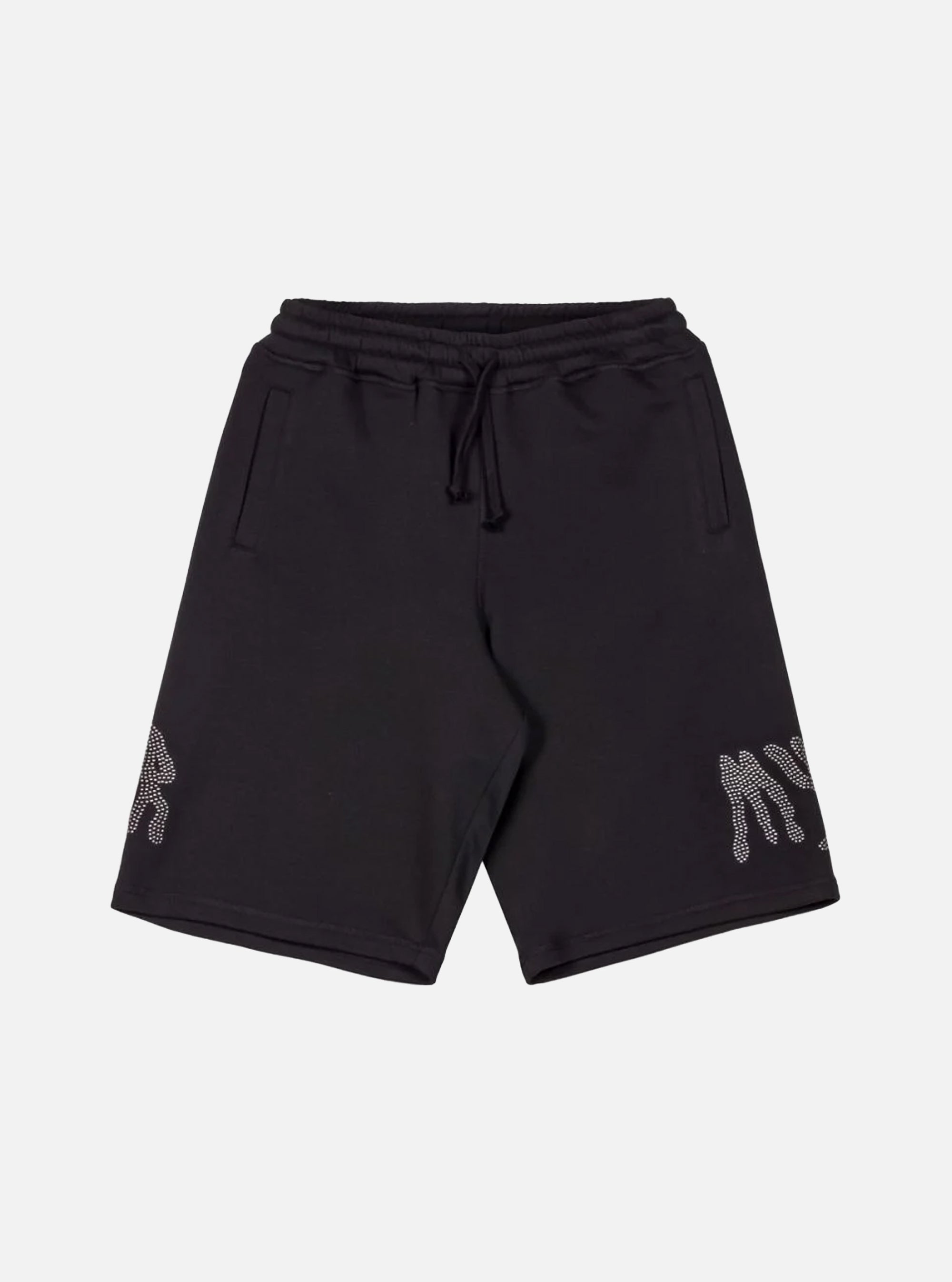 Pantalón Corto Grimey Peace Within Rhinestuds Baggy Black