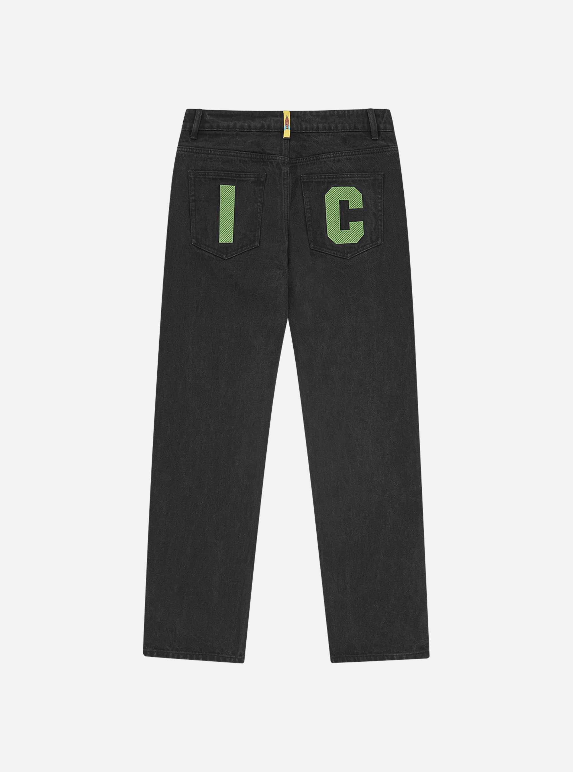 Pantalón Double Scoop Black Denim ICECREAM