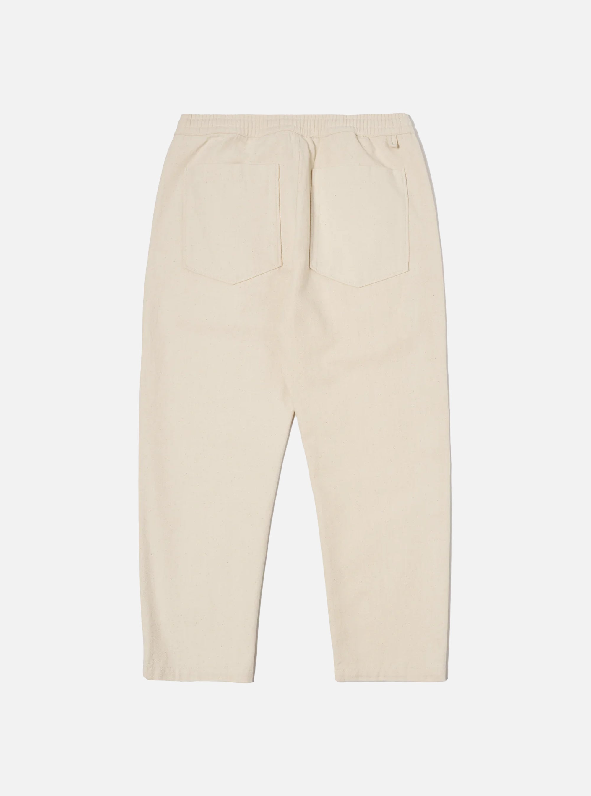 Pantalón Hi Water de Universal Works en algodón reciclado color crudo