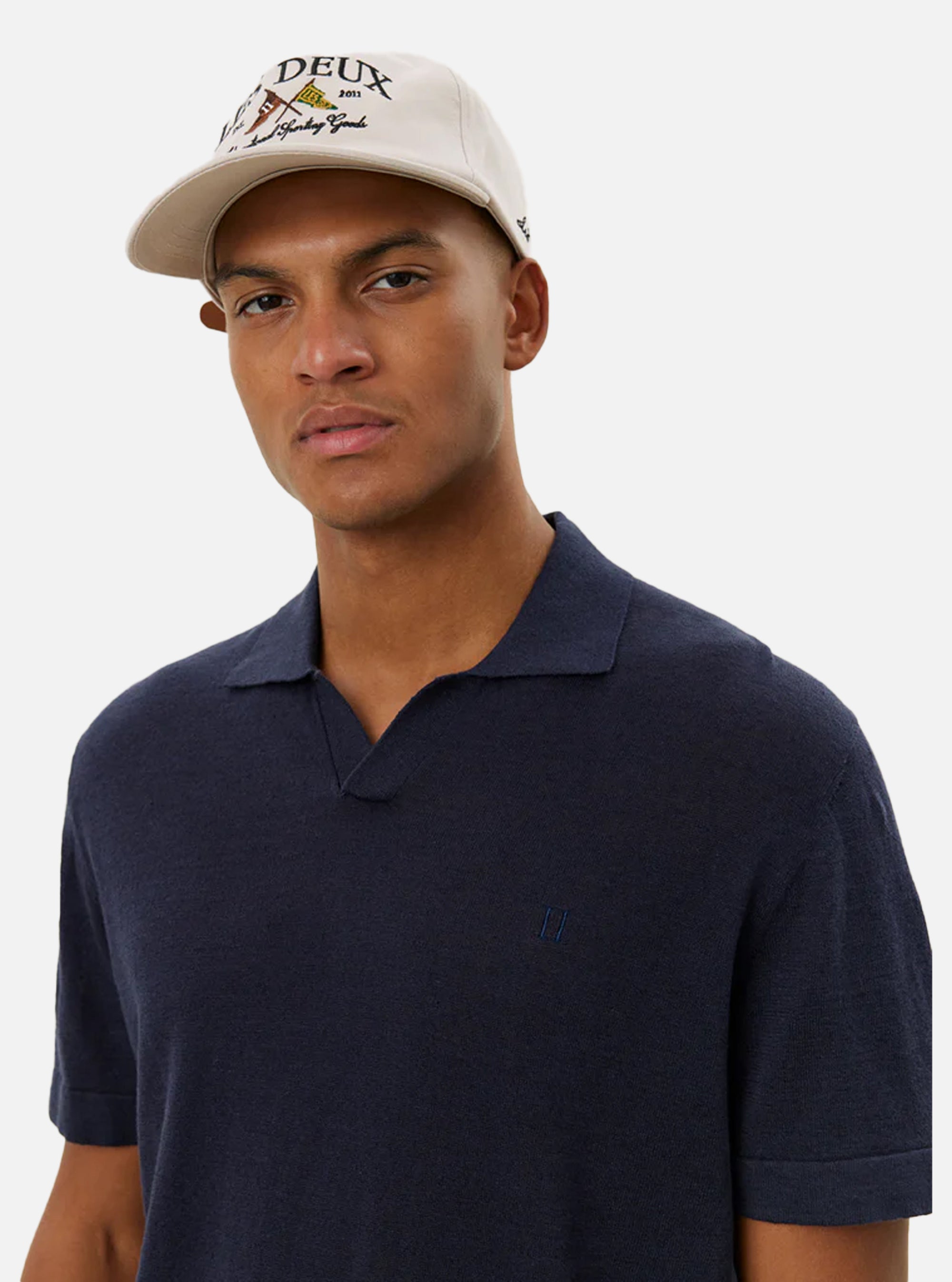 Polo Les Deux modelo Emmanuel en navy