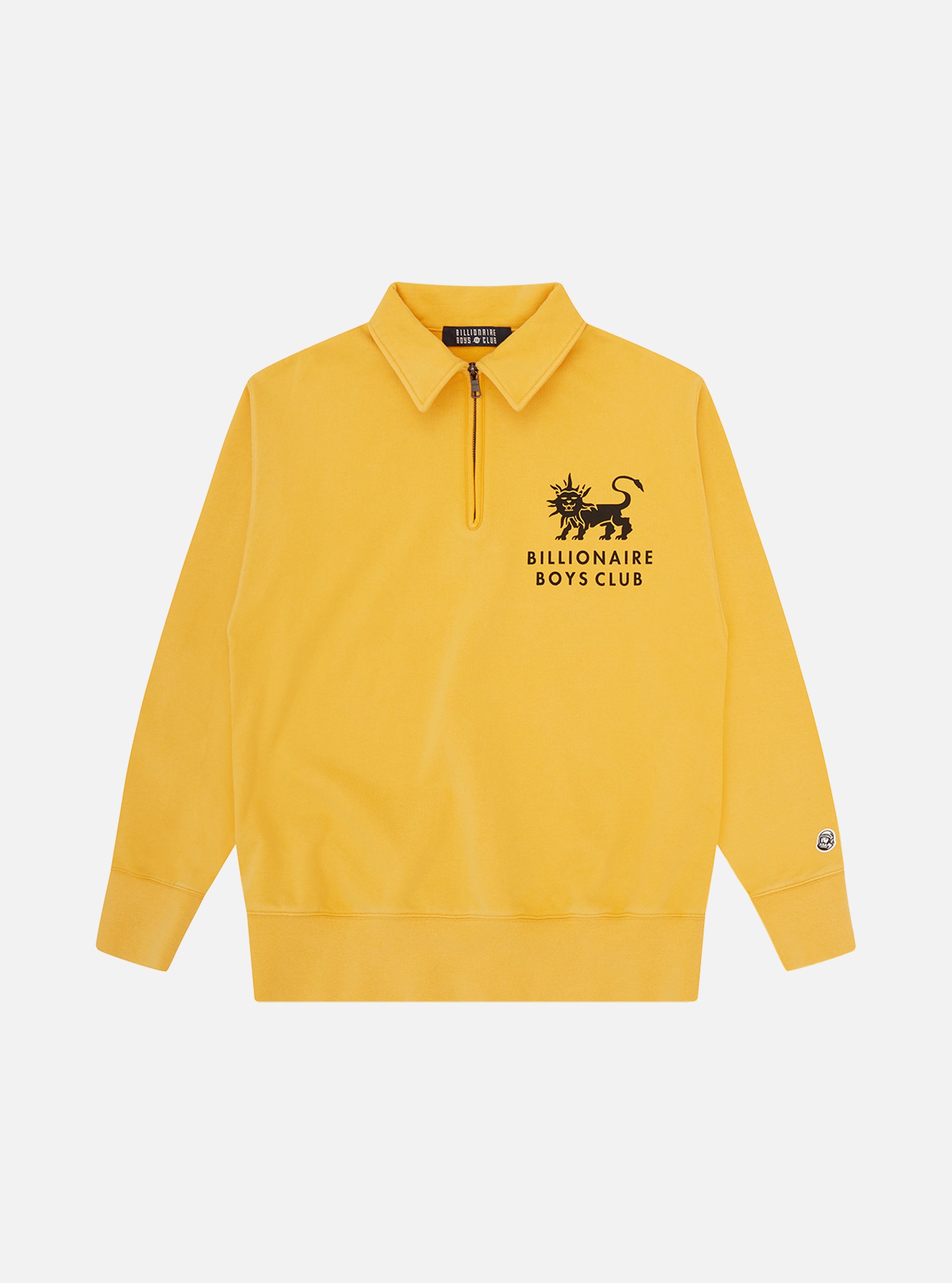 Sudadera tipo polo Billionaire Boys Club amarilla