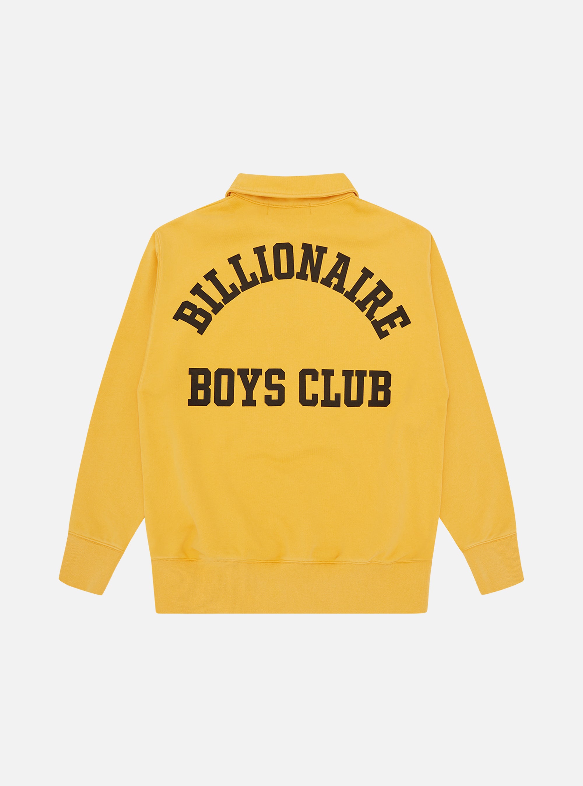 Sudadera tipo polo Billionaire Boys Club amarilla