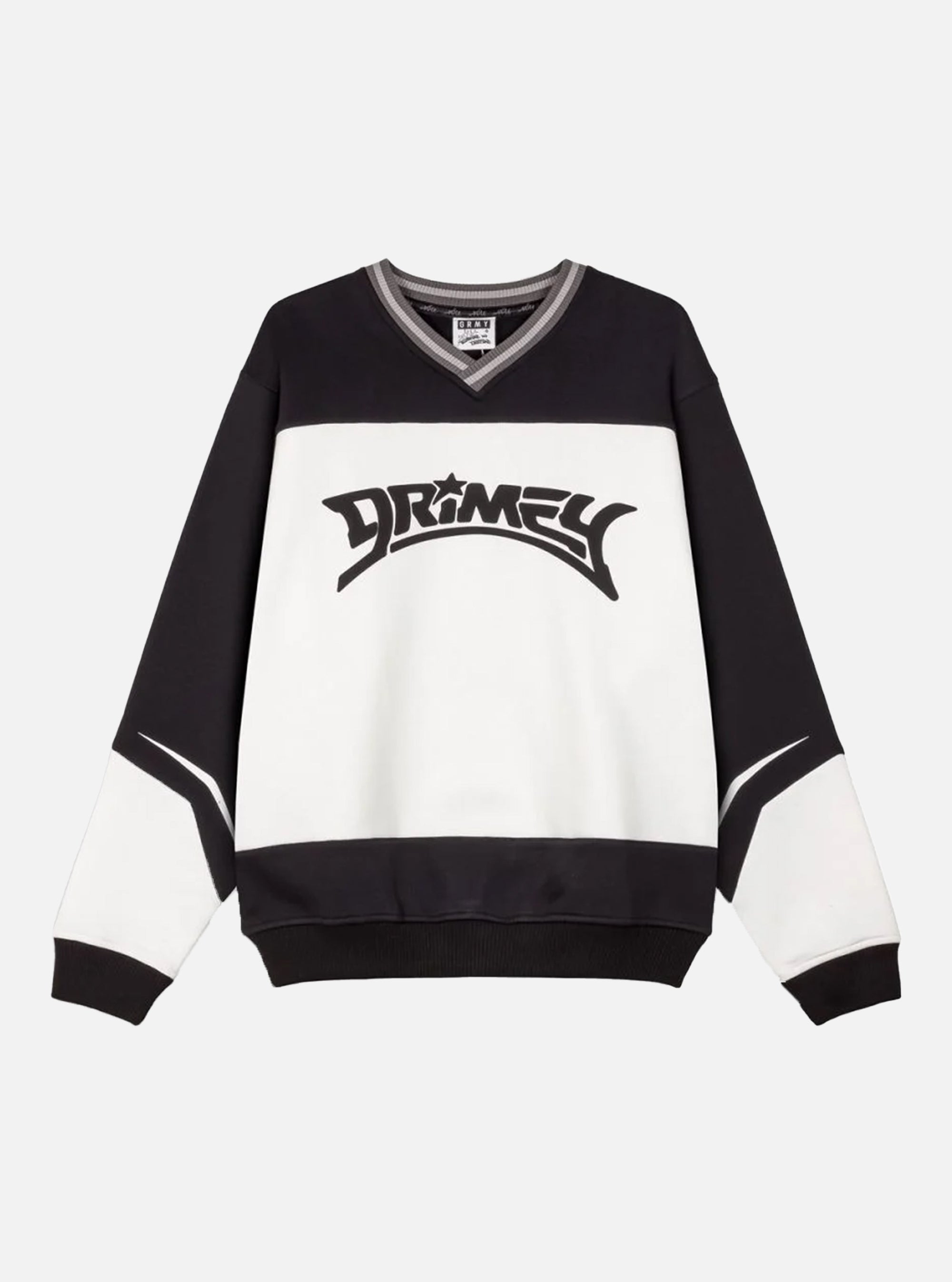 Sudadera Grimey Infamous Deeper V Neck Black