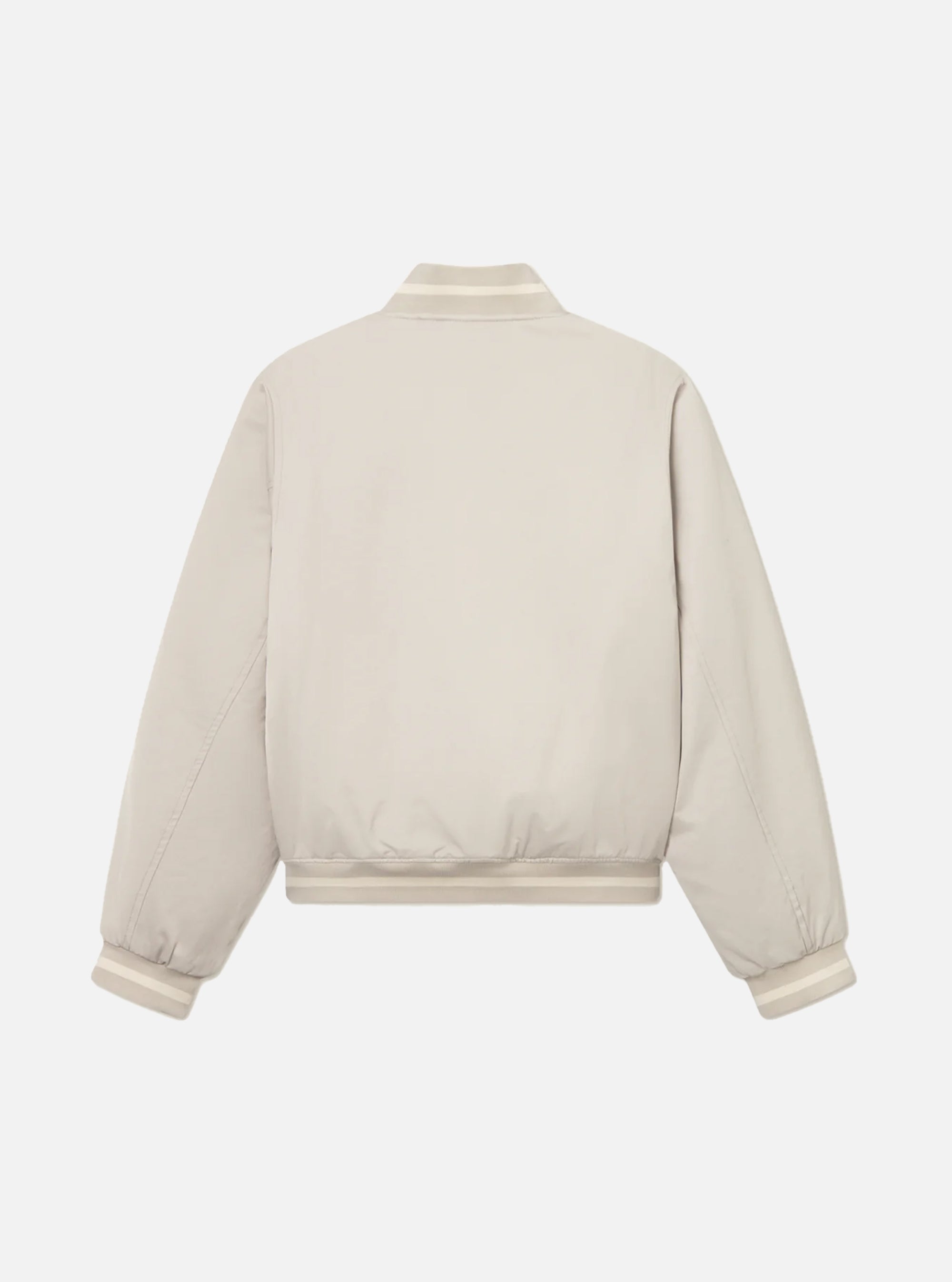Bomber universitaria Les Deux Tech marfil