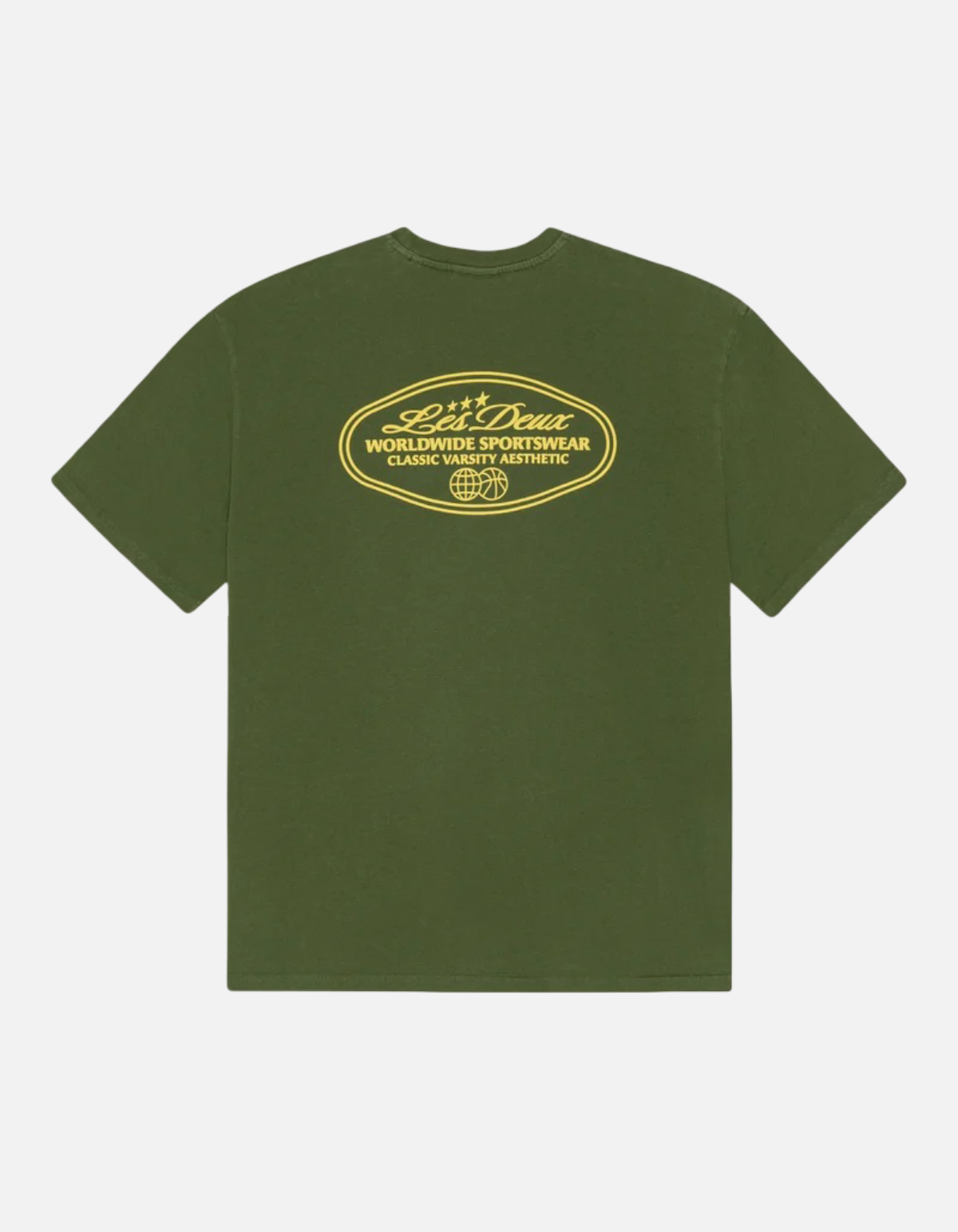 Camiseta Worlwide en verde de Les Deux