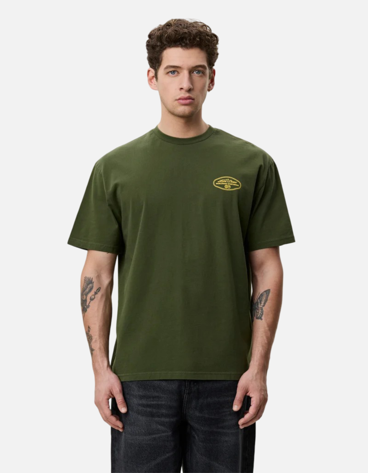 Camiseta Worlwide en verde de Les Deux
