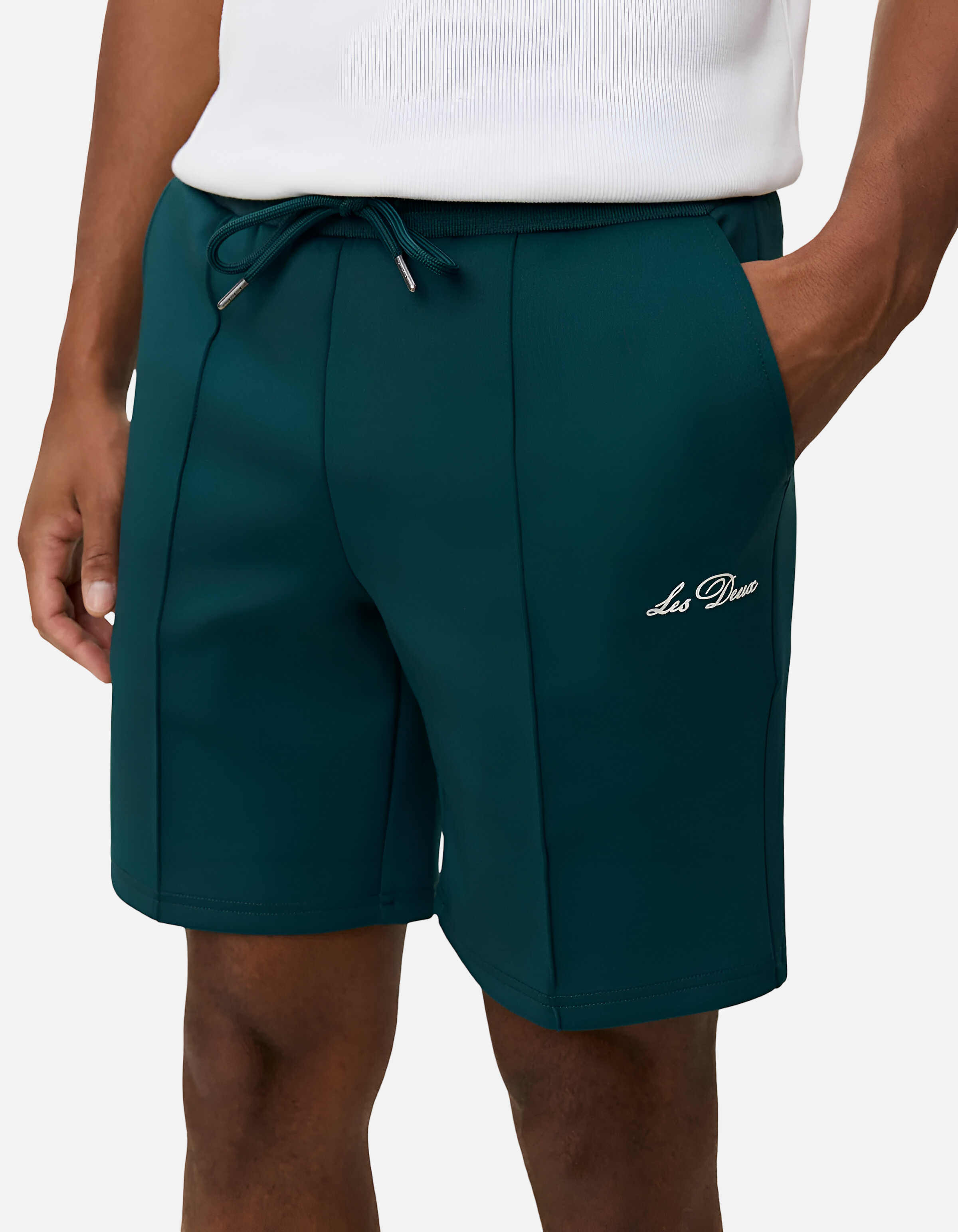 Shorts Ballier de Les Deux en verde musgo