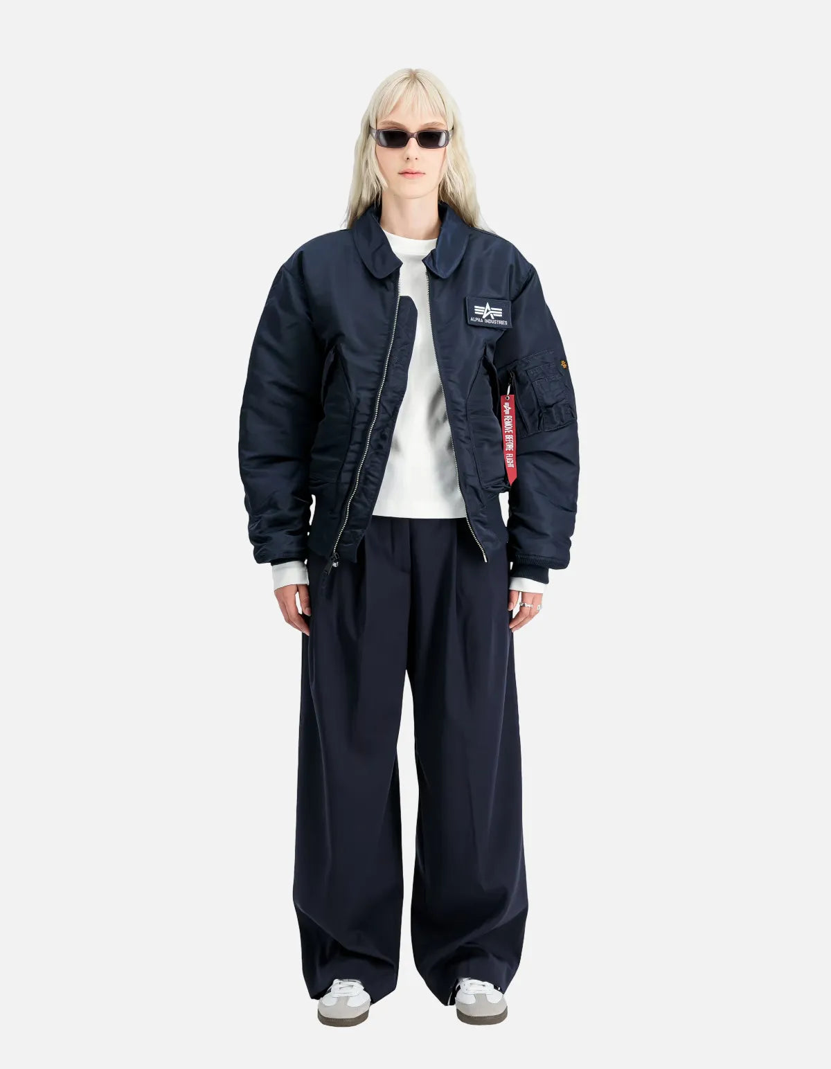 Chaqueta bomber CWU-45 Heritage Rep Blue de Alpha Industries
