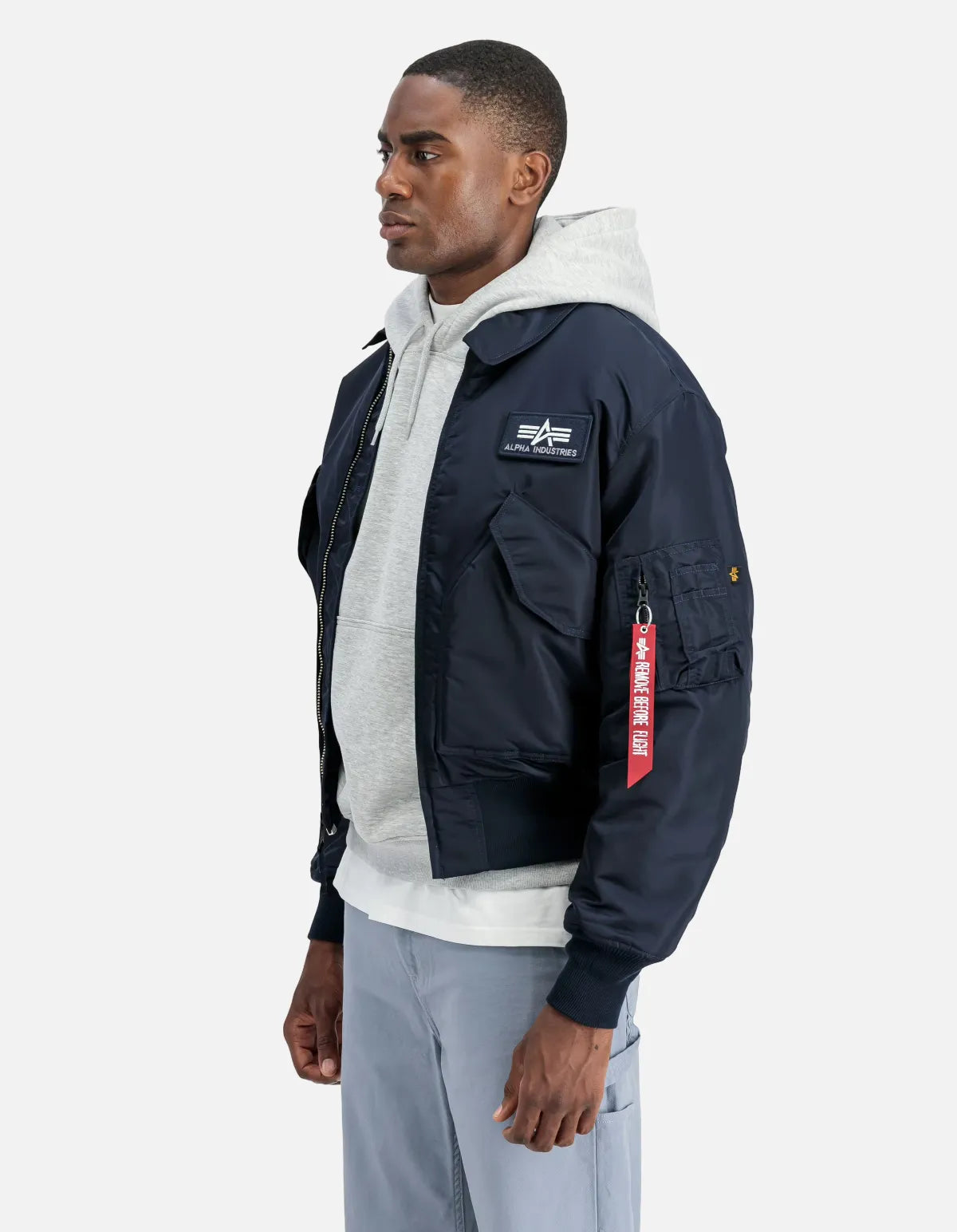 Chaqueta bomber CWU-45 Heritage Rep Blue de Alpha Industries