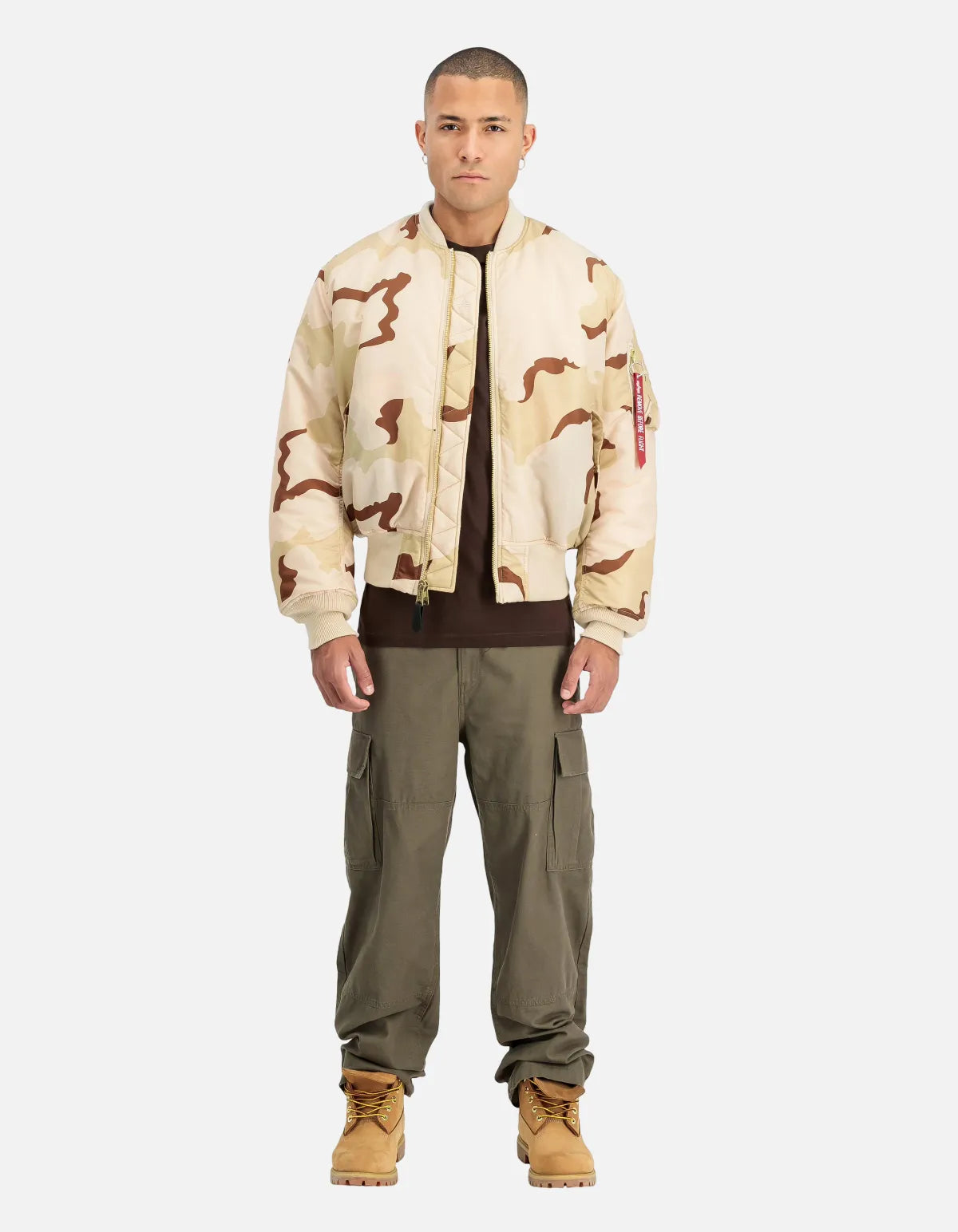 Chaqueta bomber MA-1 Camo Heritage de Alpha Industries