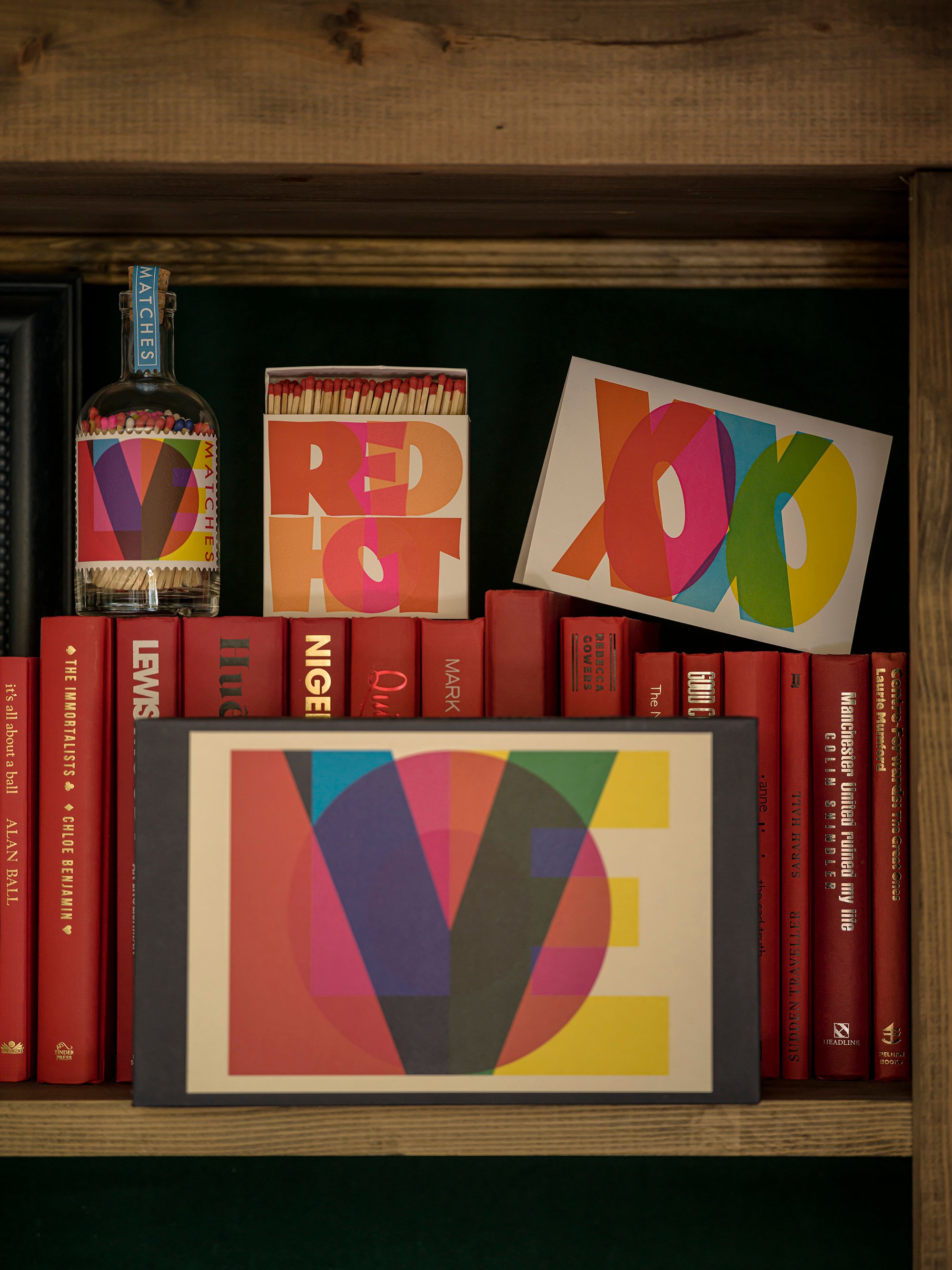 Botella De Cerillas LOVE De Archivist