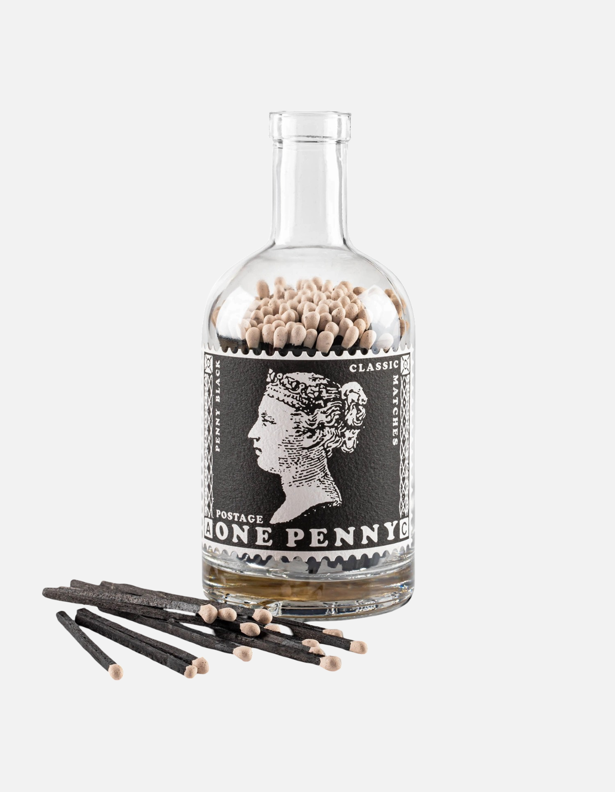 Botella De Cerillas Penny Black De Archivist