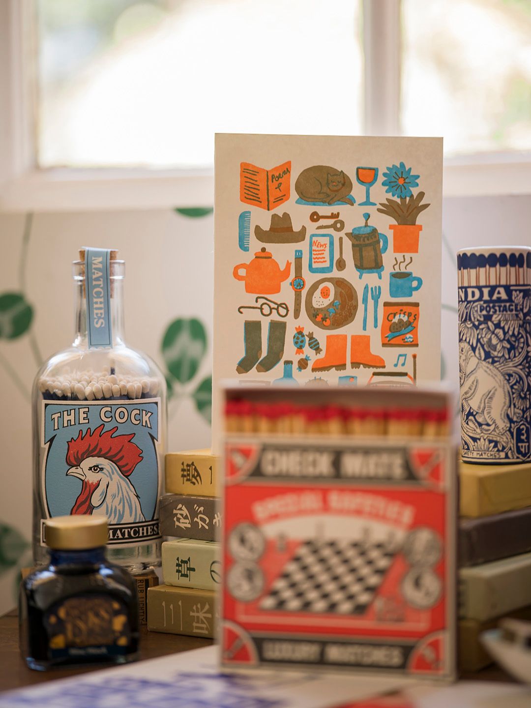 Botella De Cerillas The Cock De Archivist