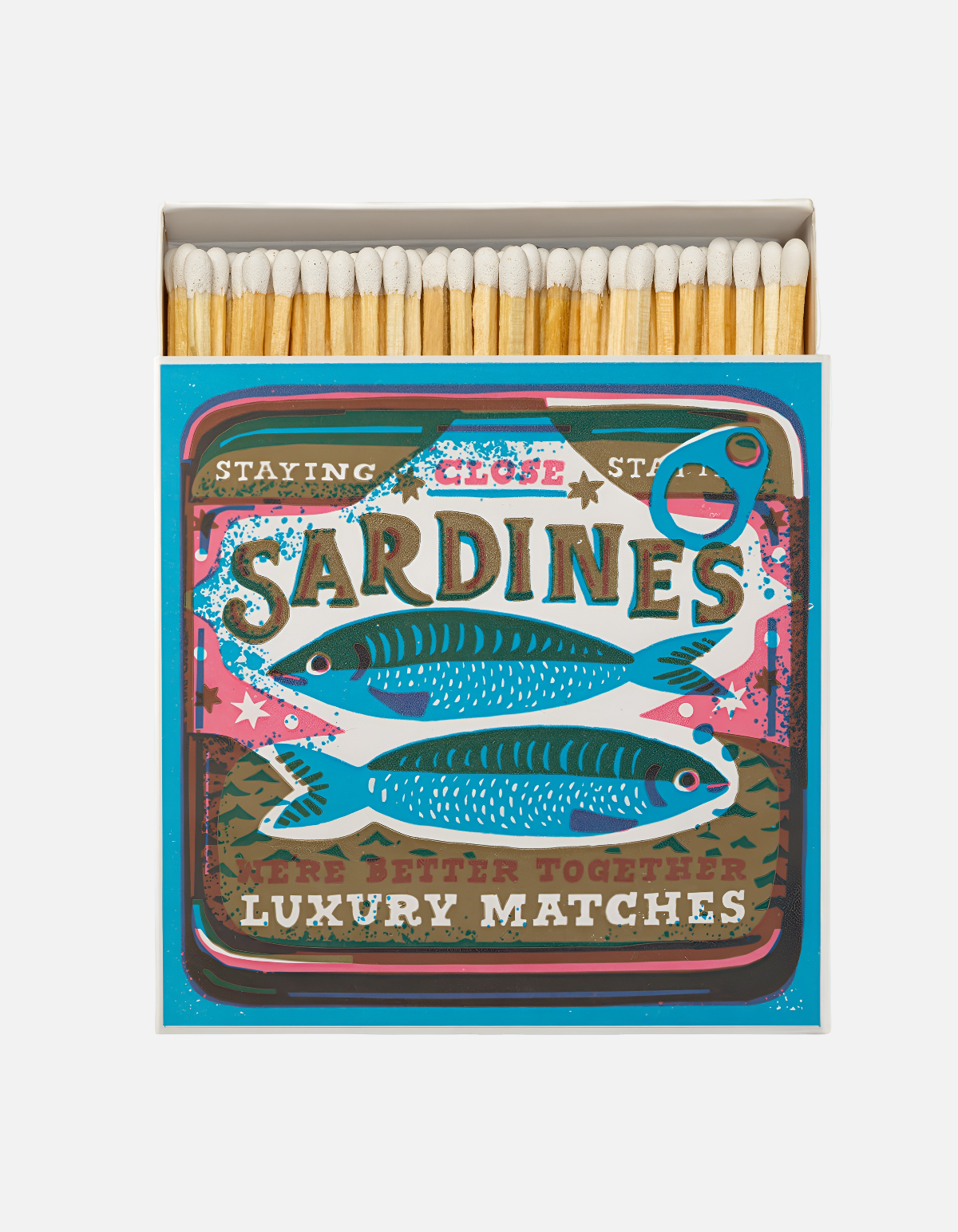 Cerillas cuadradas Sardines de Archivist