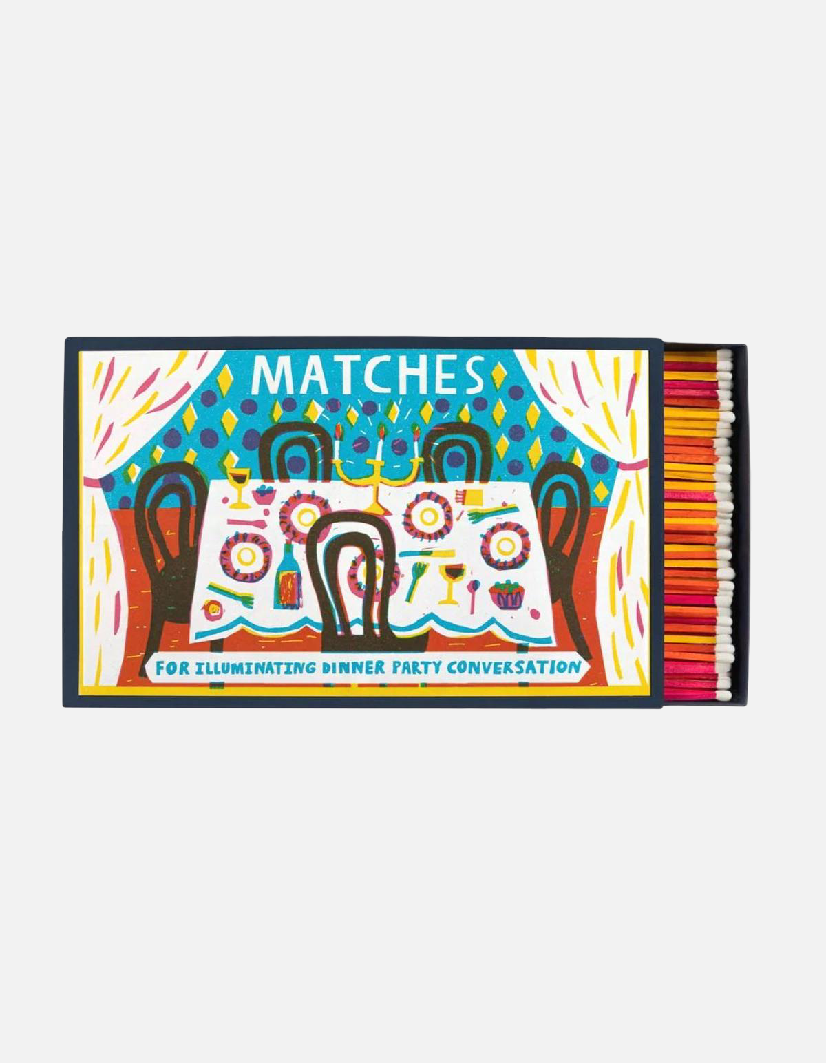 Cerillas gigantes DINNER PARTY de Archivist