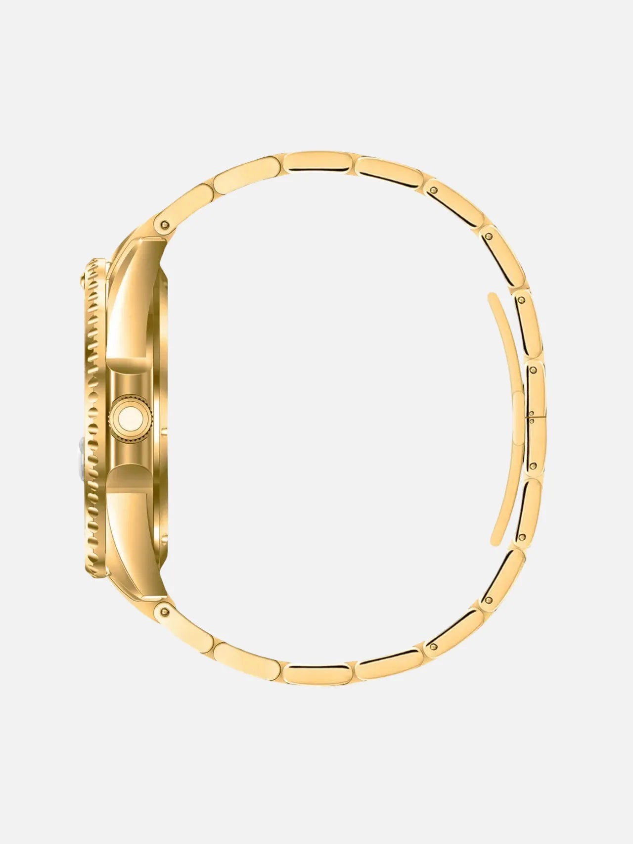 Reloj Atomi Shine Dorado Esfera Azul