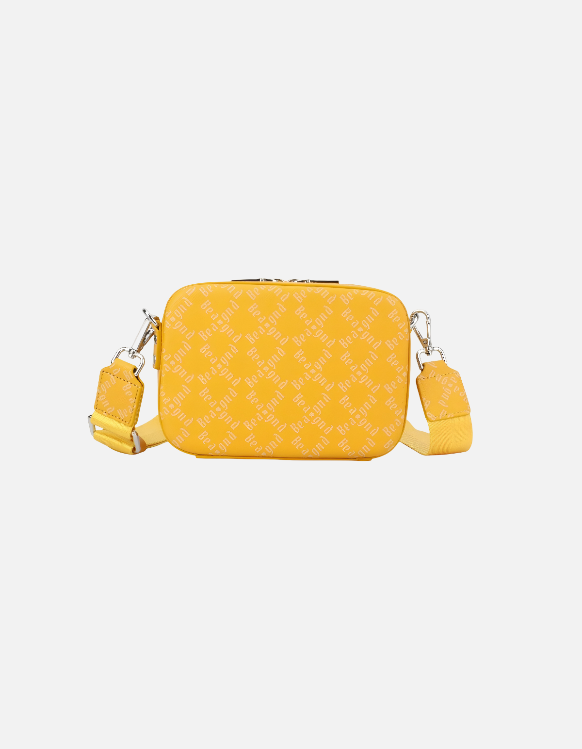 Bandolera Monogram Amarilla De Bealgnd