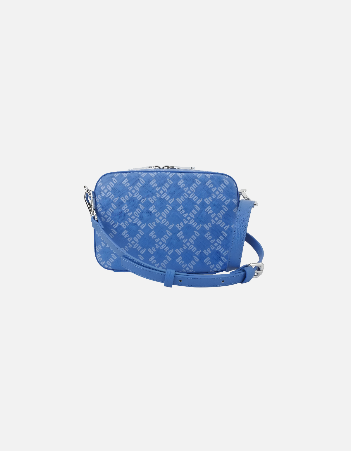 Bandolera Monogram Azul De Bealgnd