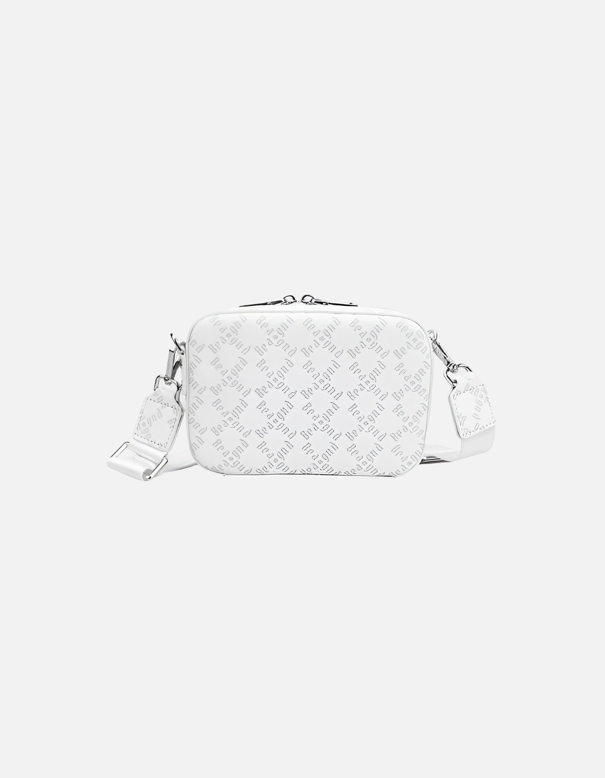 Bandolera Monogram Blanca De Bealgnd