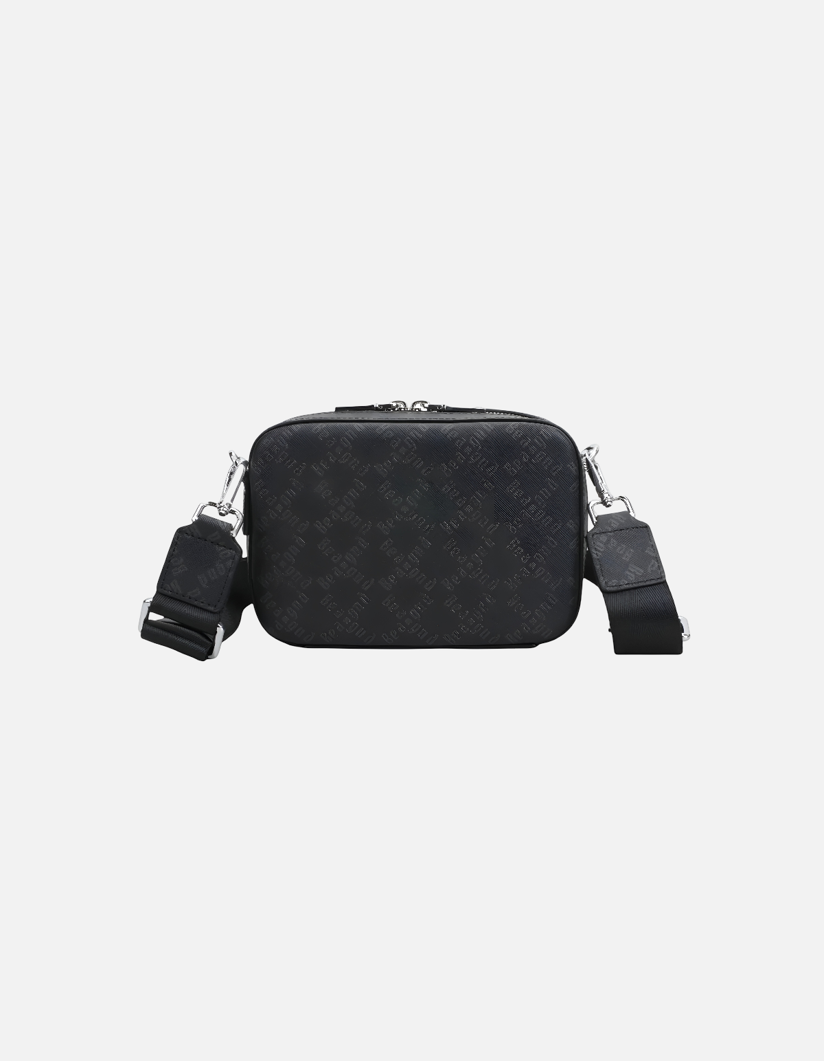 Bandolera Monogram Negra De Bealgnd