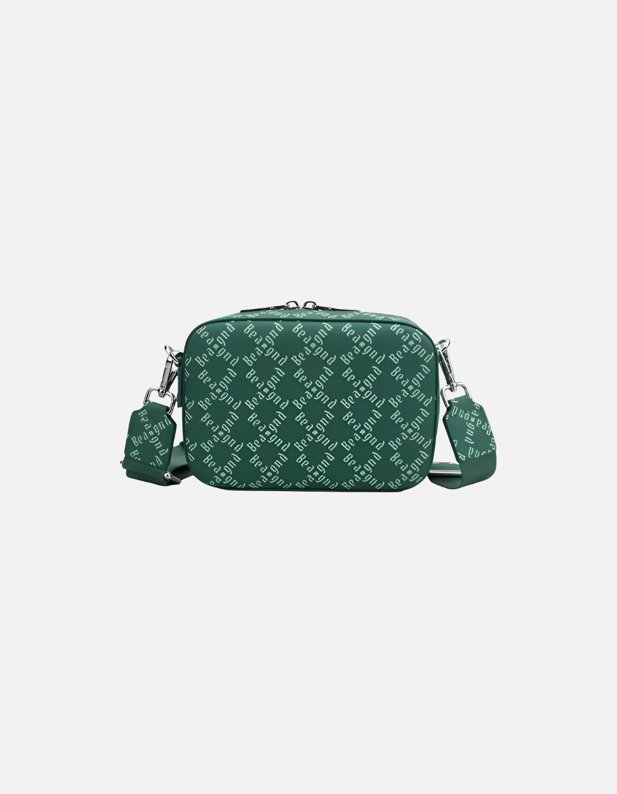 Bandolera Monogram Verde De Bealgnd