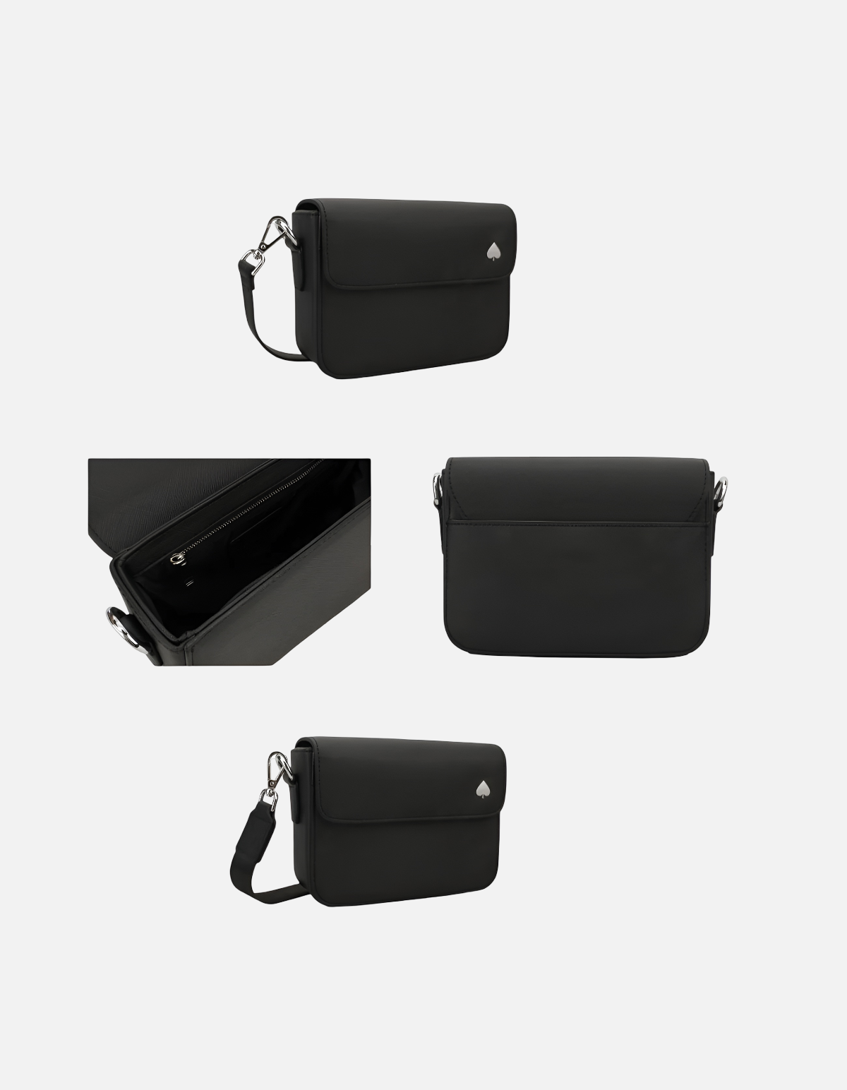 Bolso Magnet Negro De Bealgnd