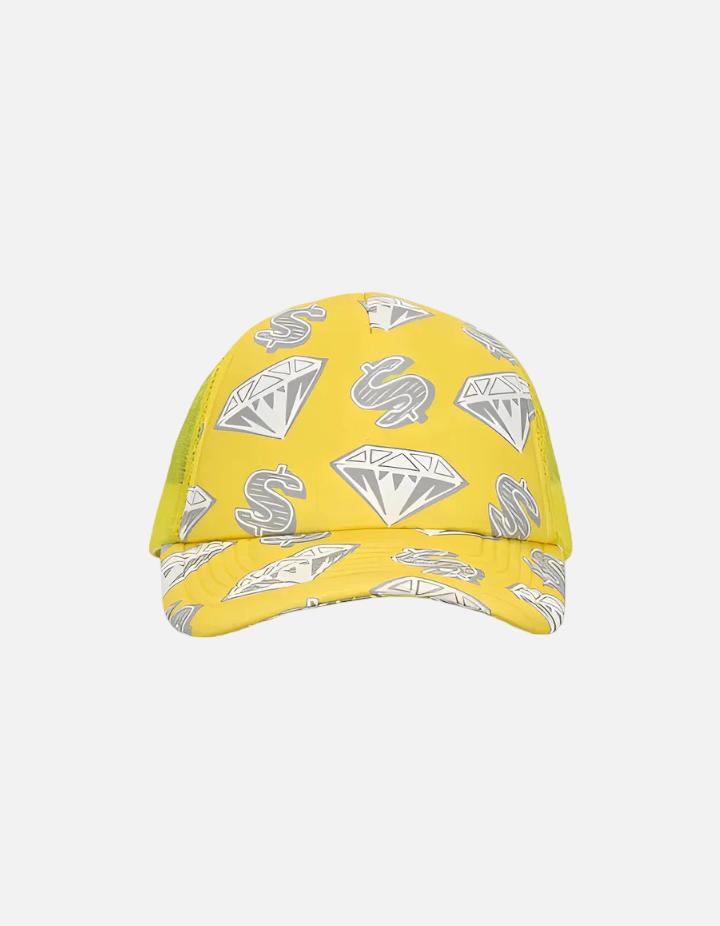 Gorra amarilla Diamonds & Dollars de Billionaire Boys Club