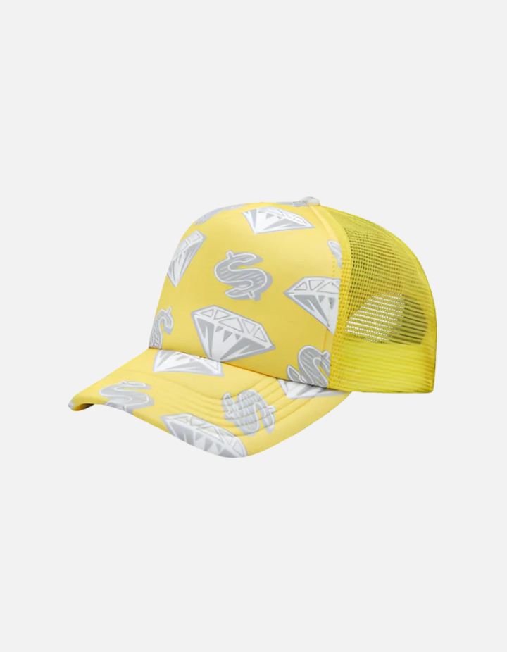 Gorra amarilla Diamonds & Dollars de Billionaire Boys Club