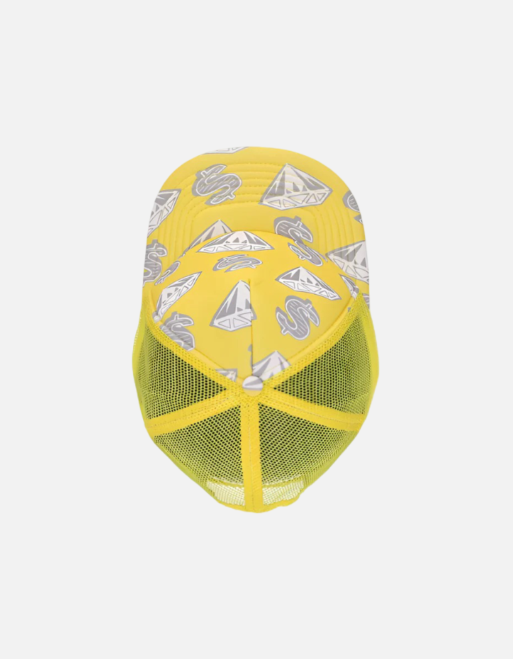 Gorra amarilla Diamonds & Dollars de Billionaire Boys Club