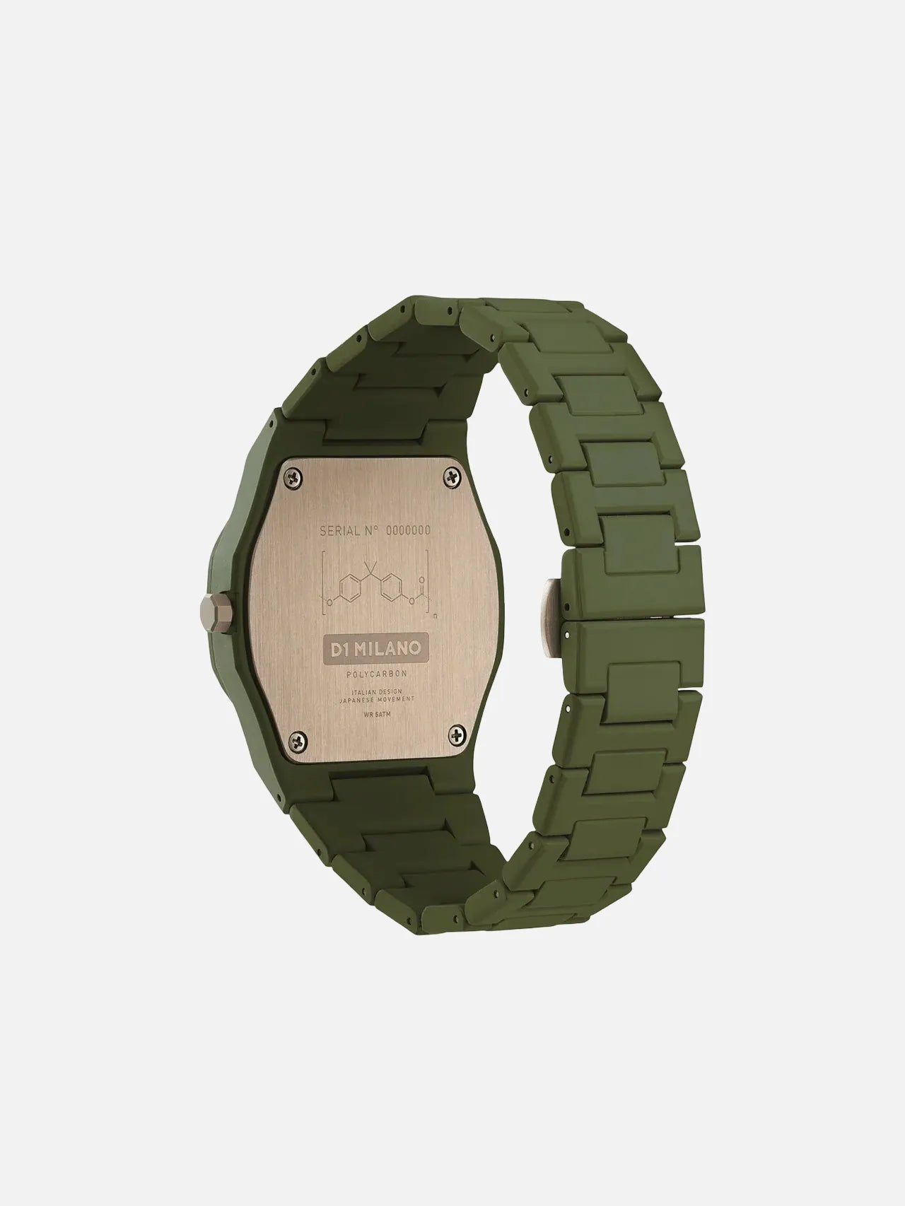 Reloj D1Milano Polycarbon Military Green